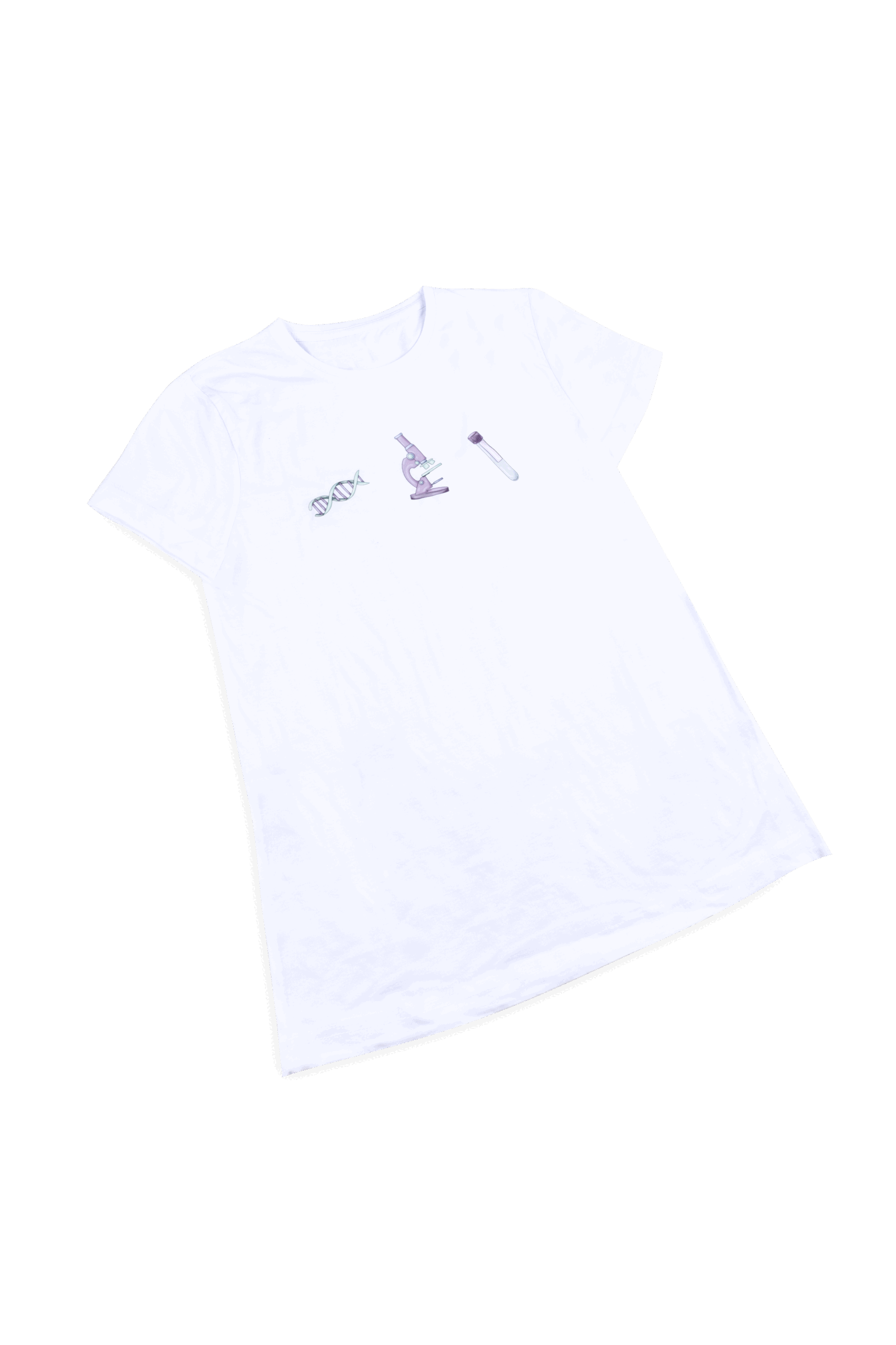 Camiseta estampada unisex - Fisio pastel