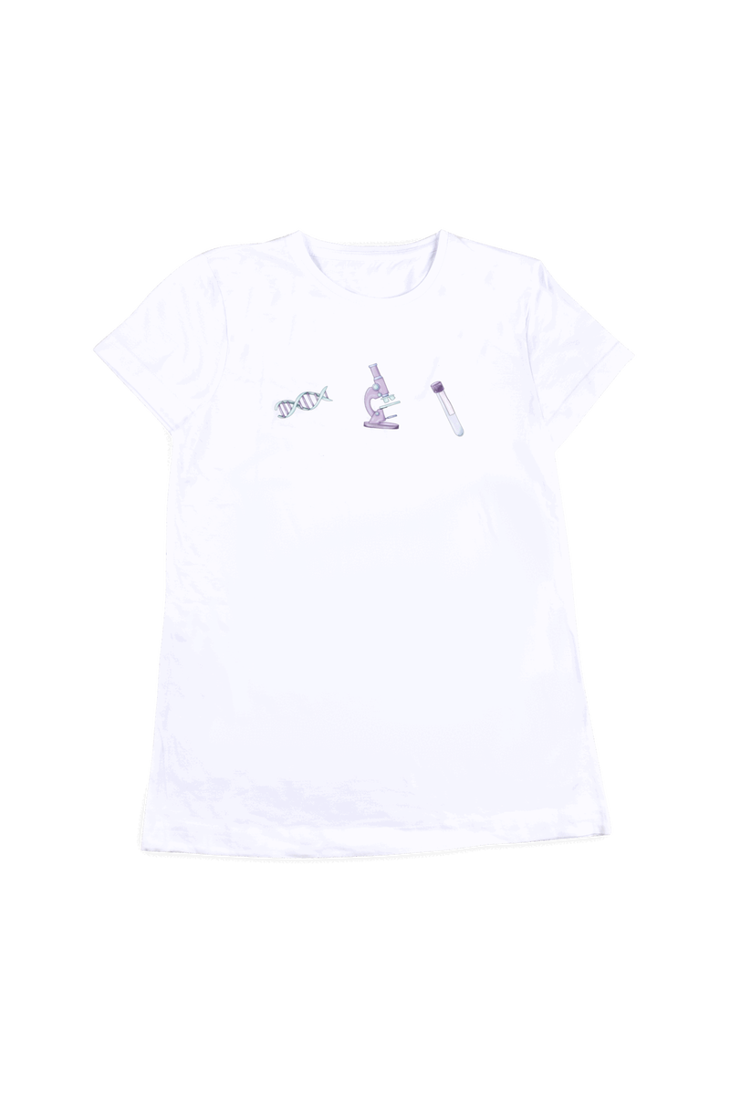 Camiseta estampada unisex - Fisio pastel-zoom-