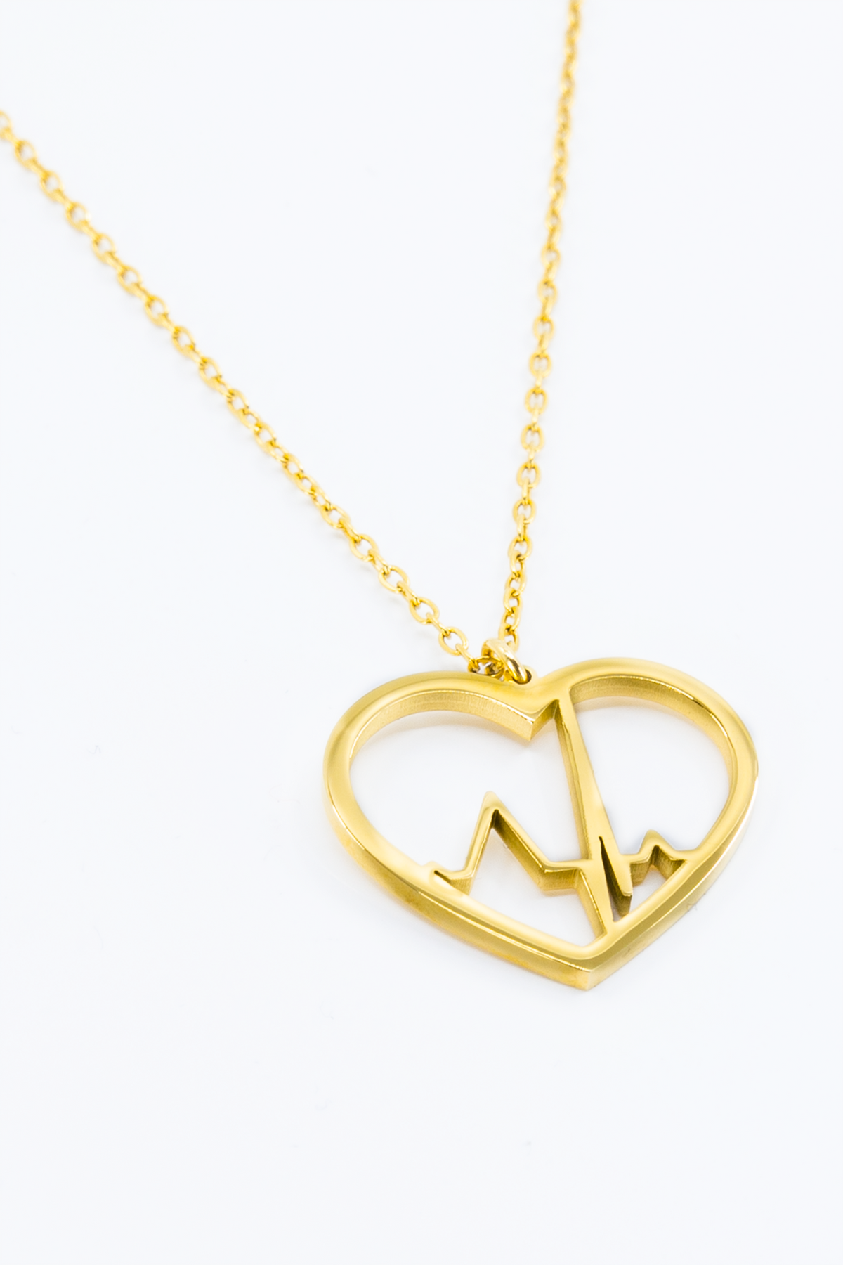 Colgante Corazón Latido oro o plata