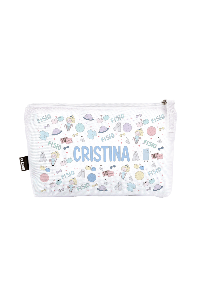 Estuche / Neceser estampado personalizable - Fisio Pastel-zoom-