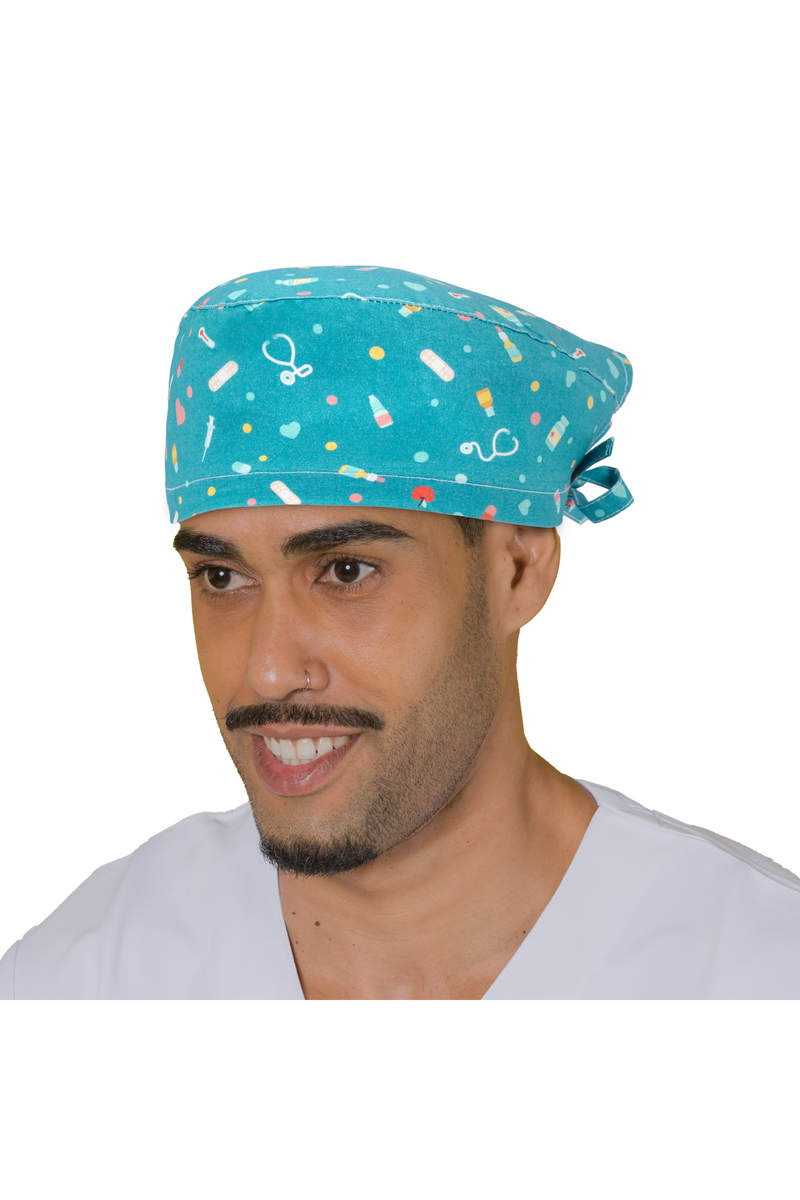 Gorro quirófano pelo corto - Estampados-zoom-