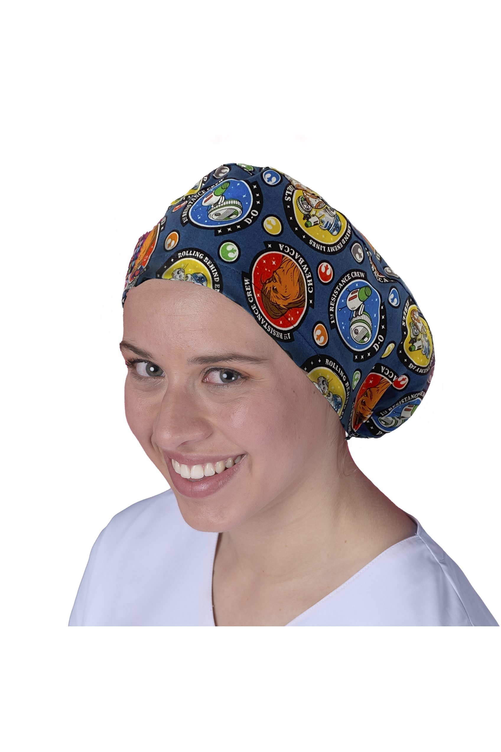 Gorro quirúrgico pelo largo - Estampados