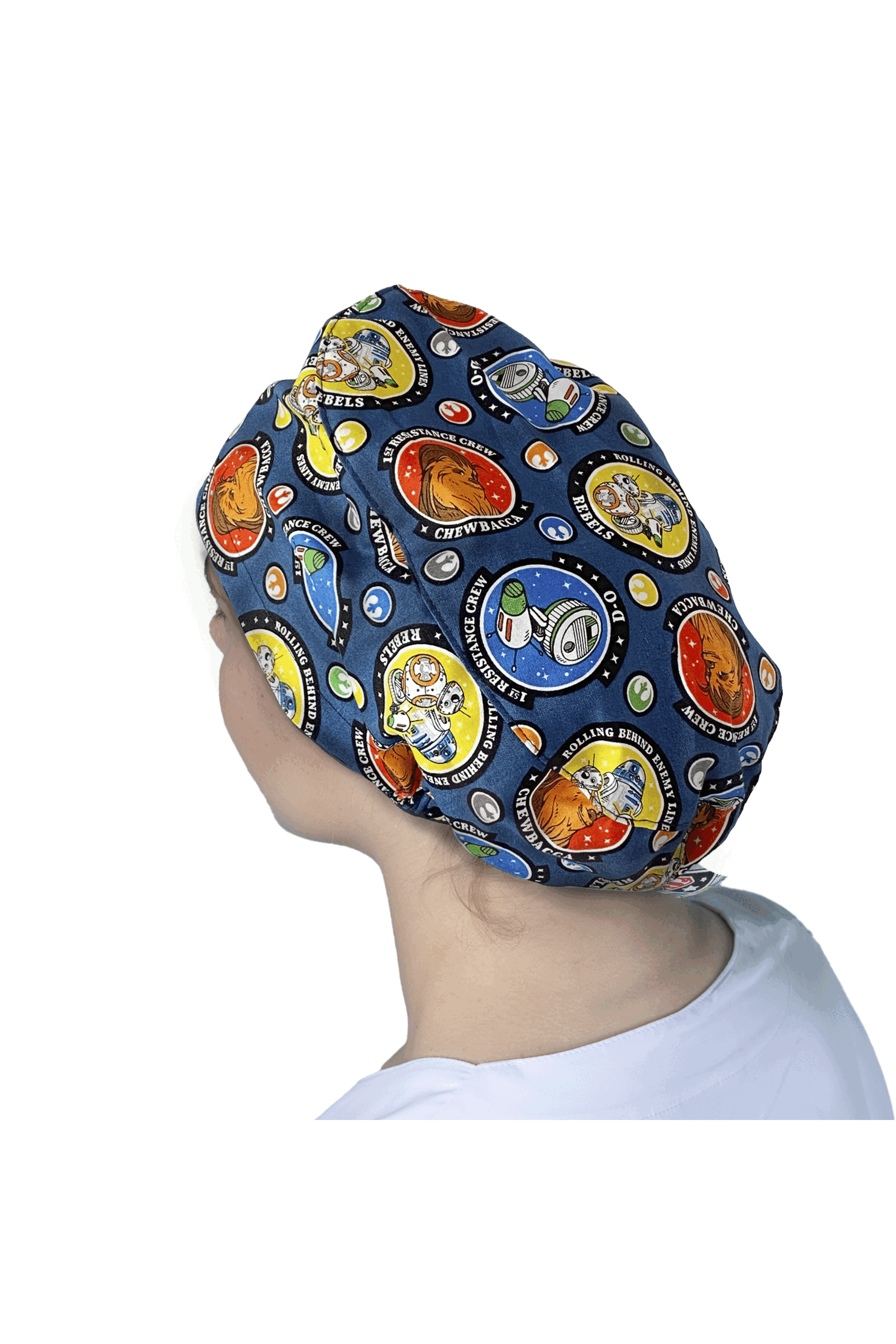 Gorro quirúrgico pelo largo - Estampados