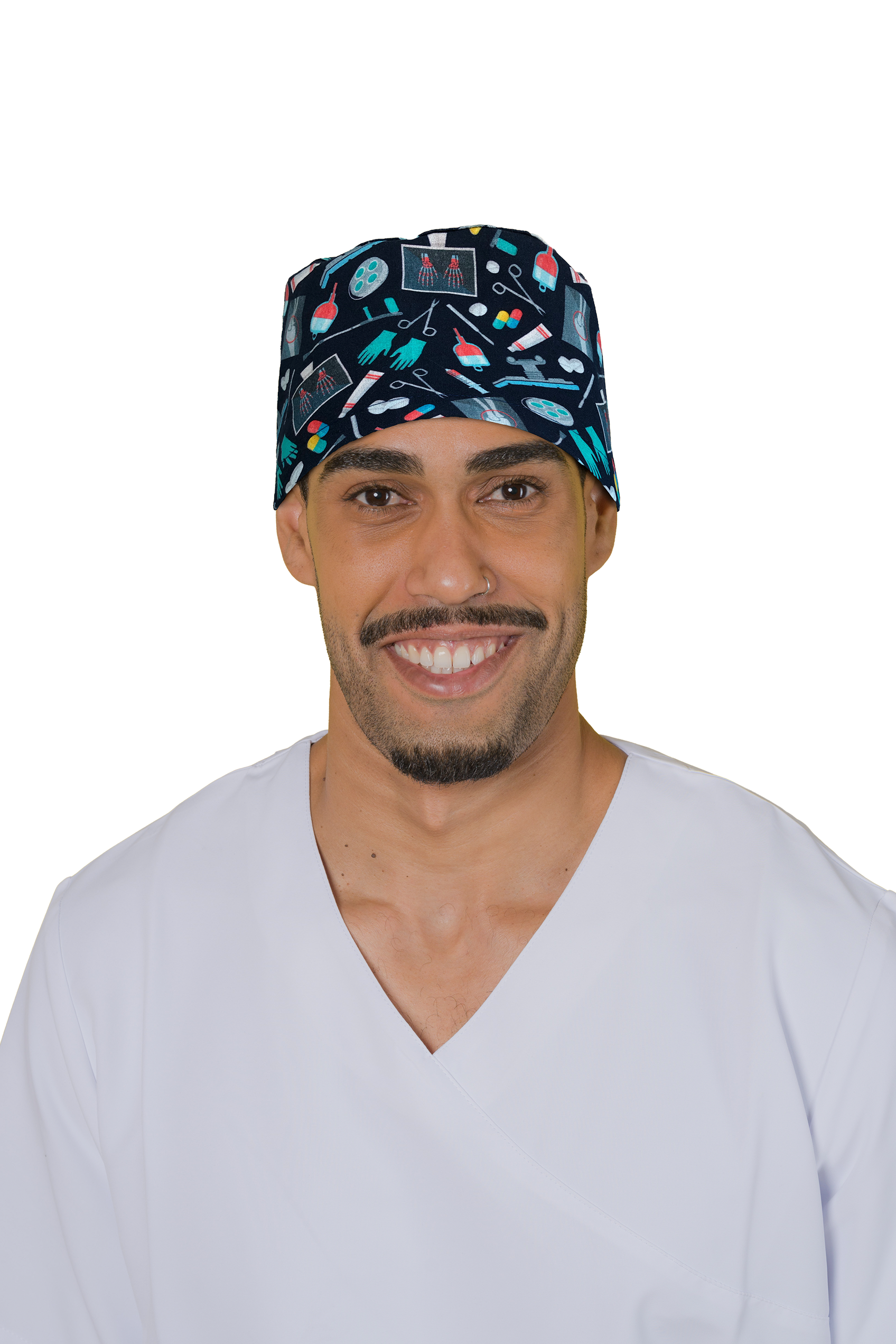 Gorro quirófano pelo corto - Estampados-zoom-88