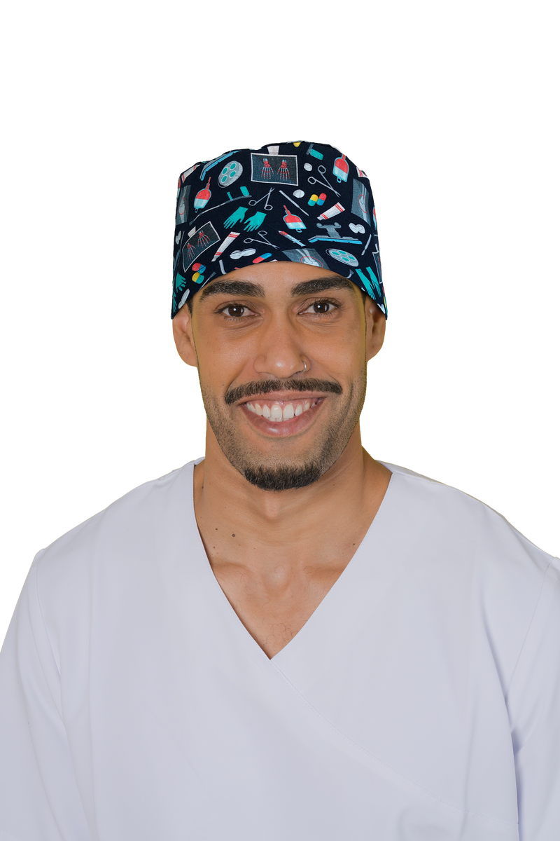 Gorro quirófano pelo corto - Estampados-zoom-