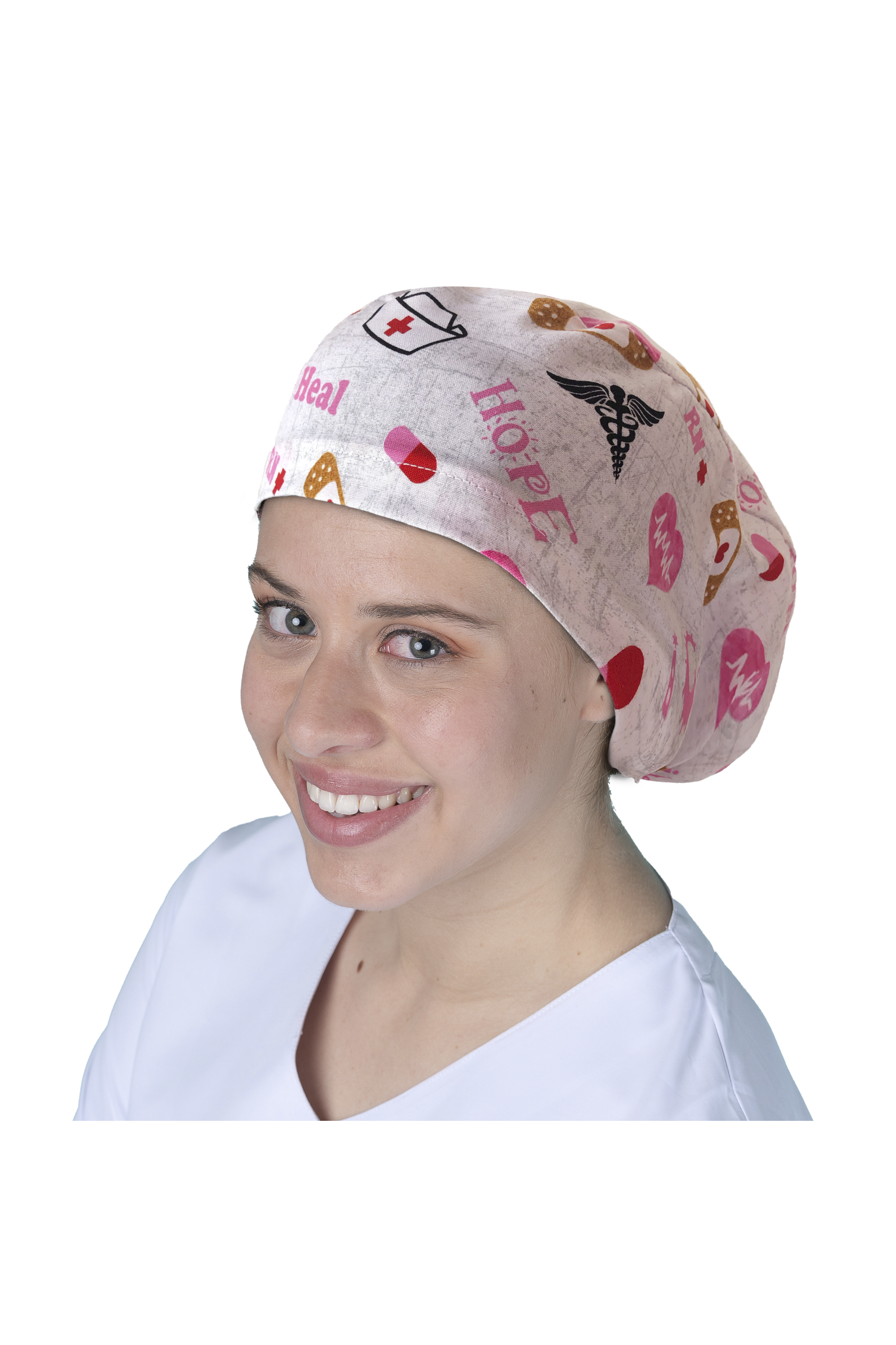 Gorro quirúrgico pelo largo - Estampados-zoom-88