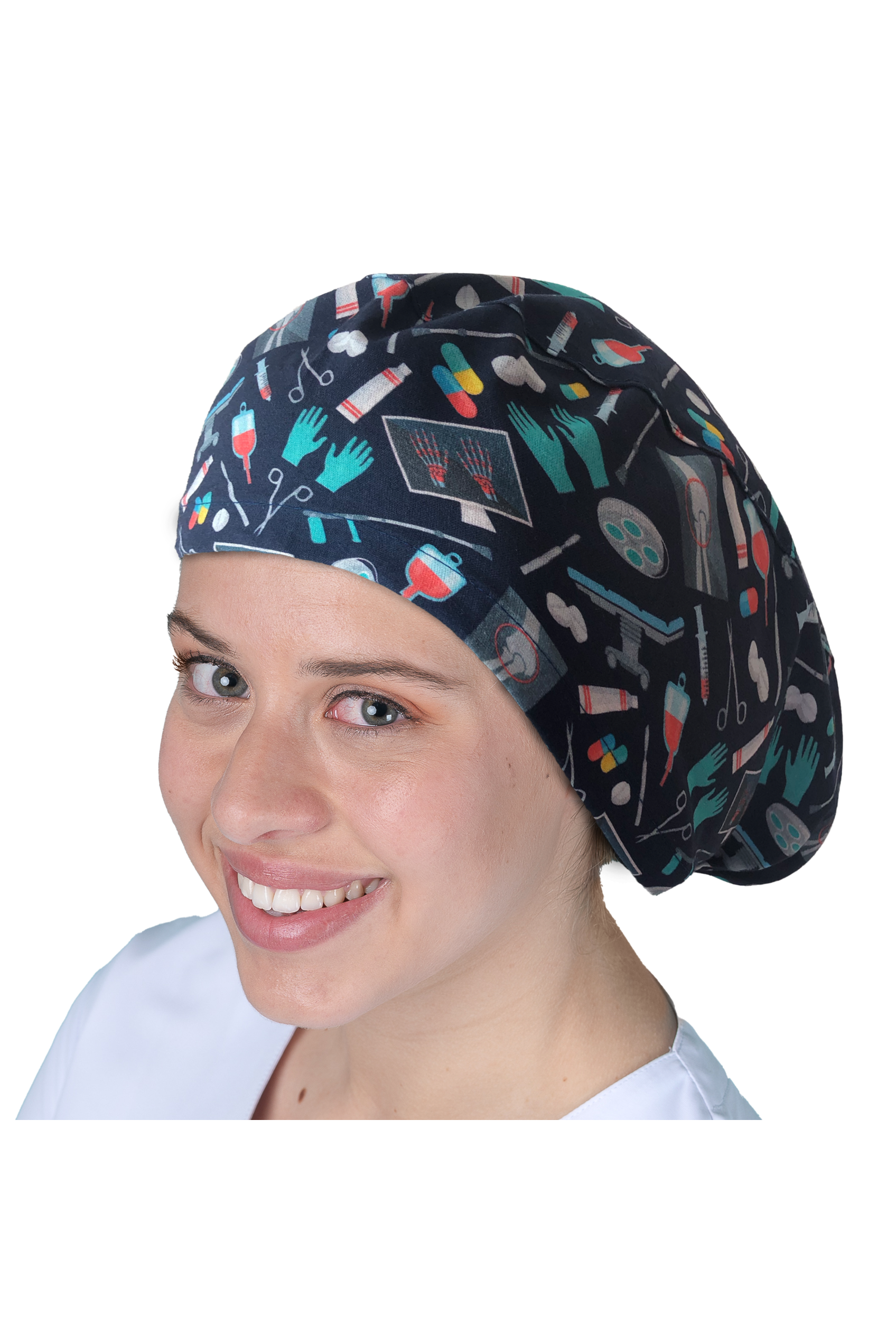 Gorro quirúrgico pelo largo - Estampados-53