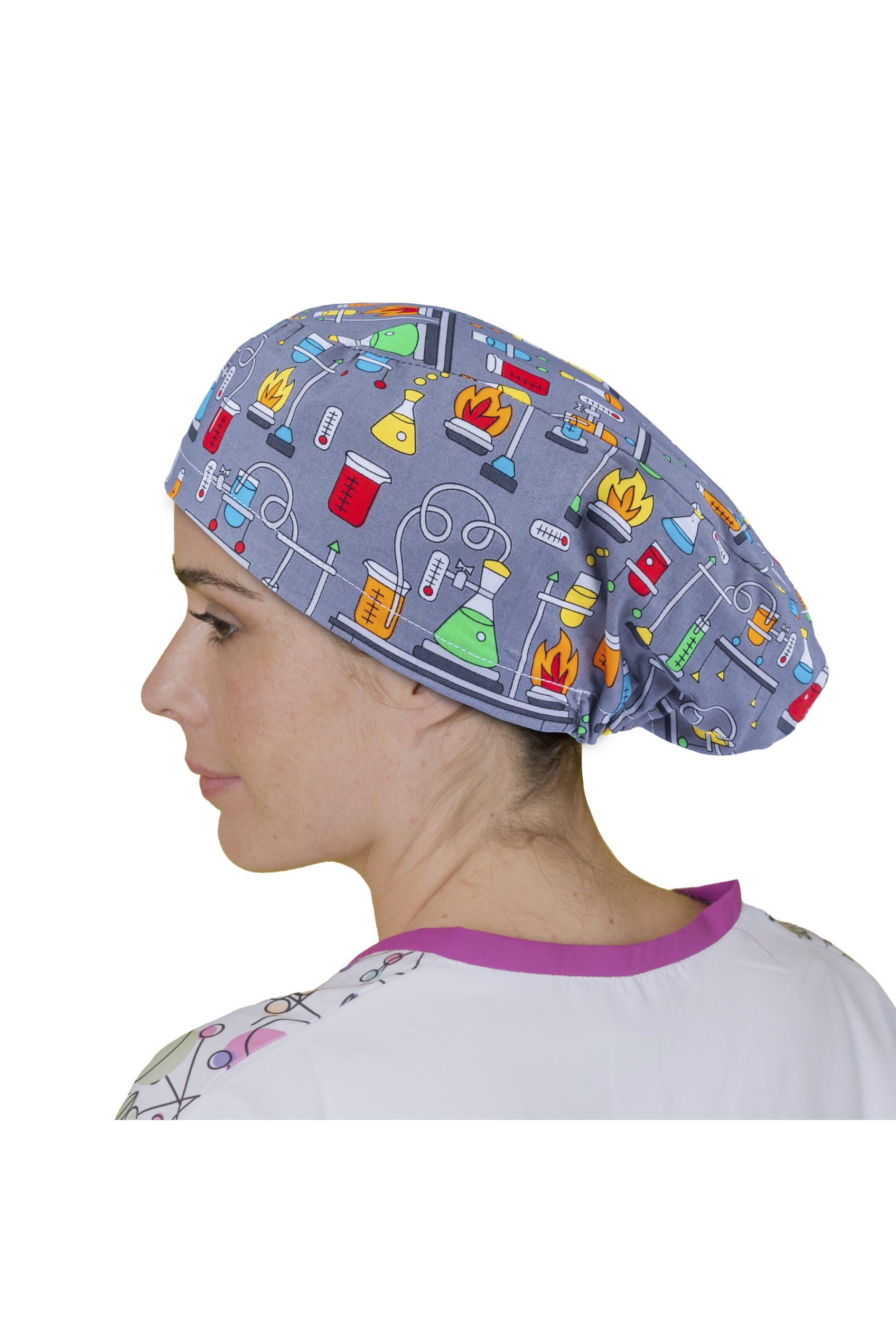 Gorro quirúrgico pelo largo - Estampados-86