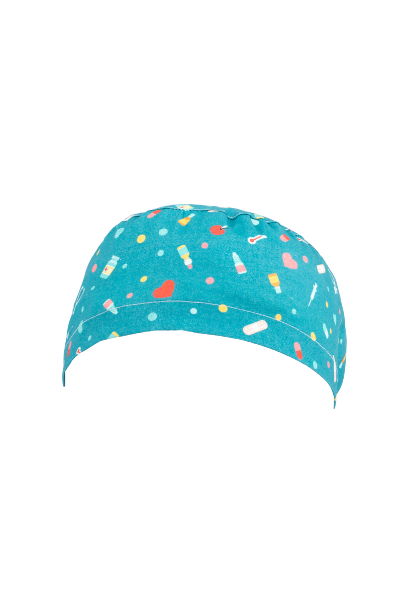 Gorro quirúrgico pelo largo - Estampados-zoom-