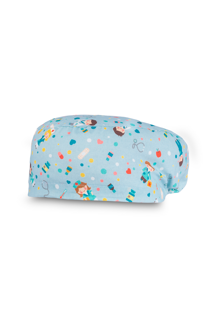 Gorro quirúrgico pelo largo - Estampados-zoom-