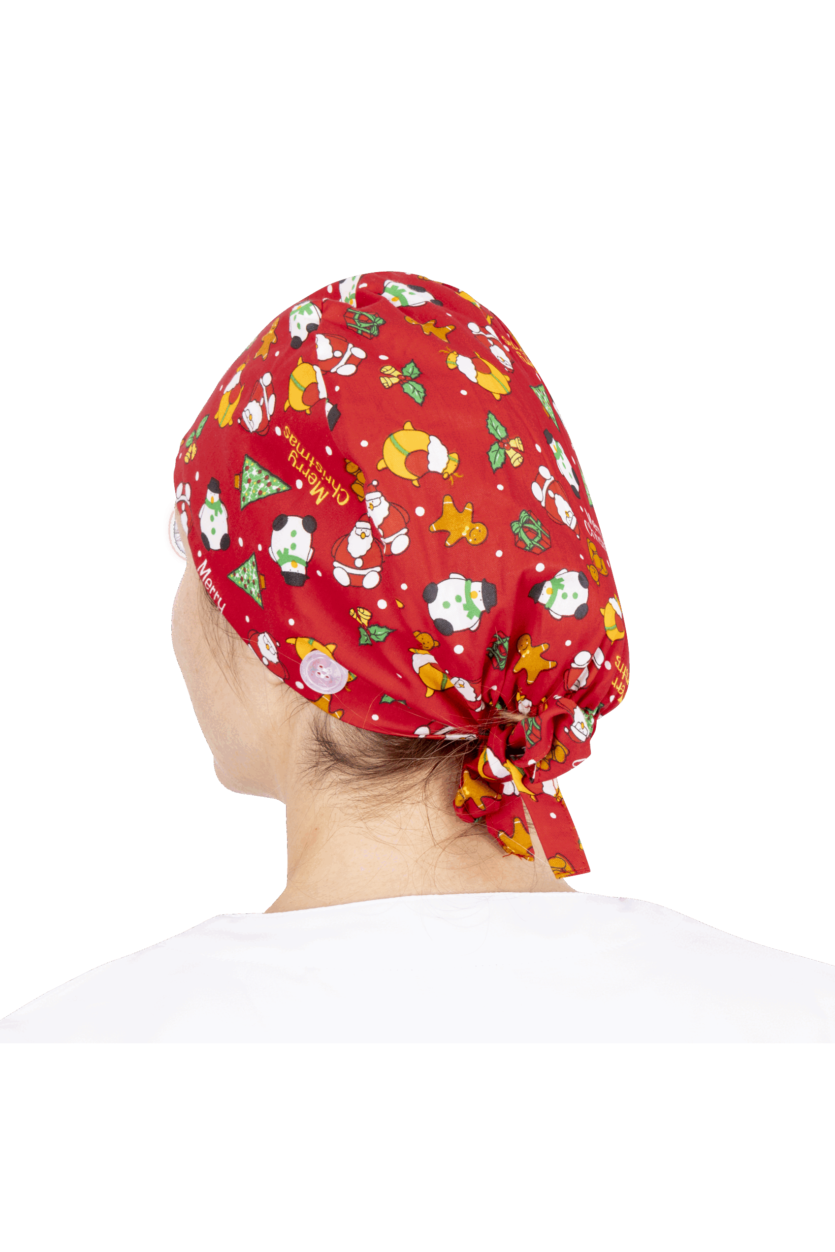 Gorro quirófano pelo corto con botones - Estampados-zoom-49