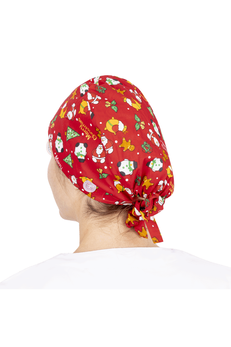Gorro quirófano pelo corto con botones - Estampados-zoom-