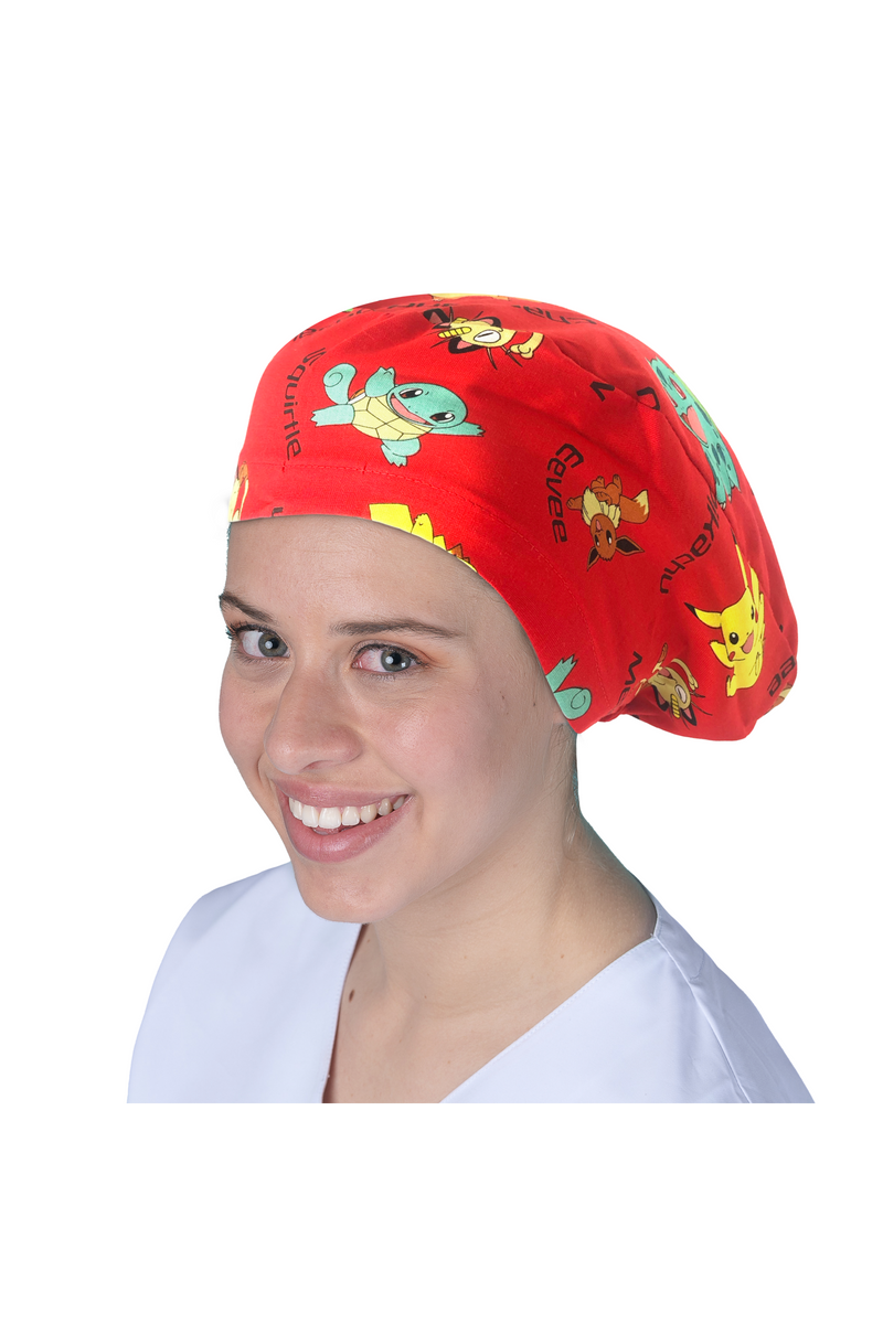 Gorro quirúrgico pelo largo - Estampados-zoom-