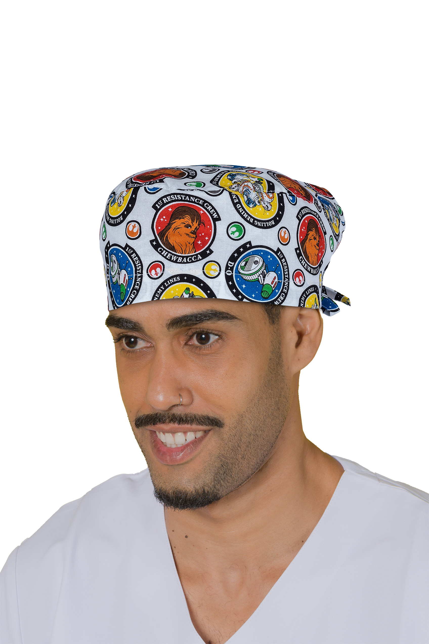 Gorro quirófano pelo corto - Estampados-zoom-91