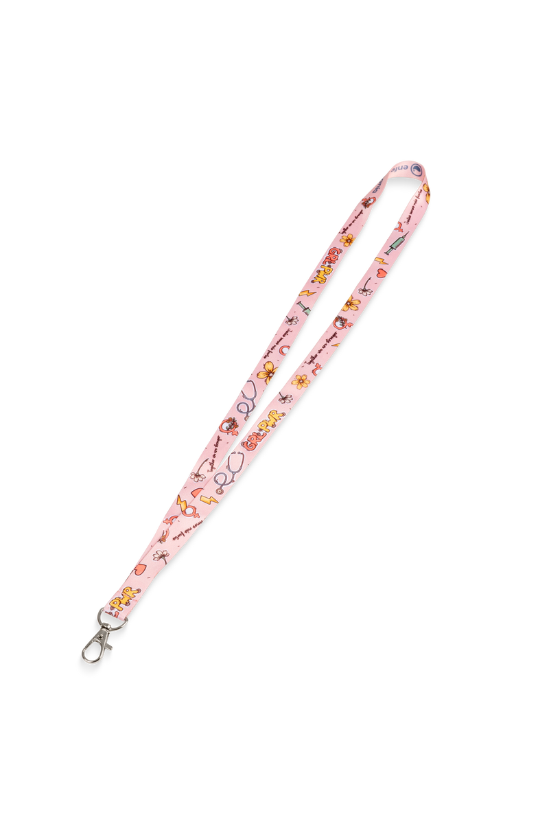 Lanyard Enfermanía - Girl Power-zoom-