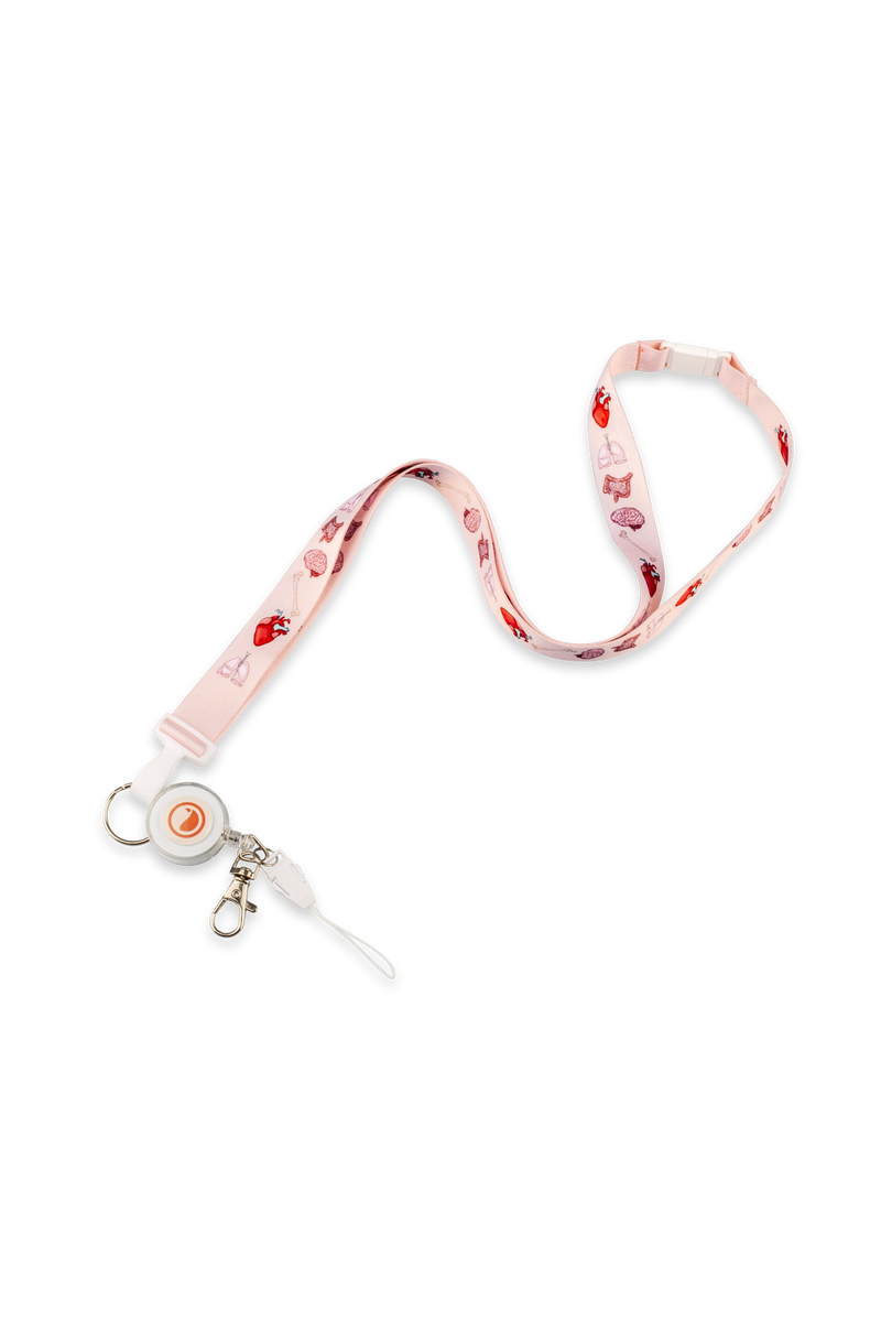 Lanyard multifunción con retráctil - Organs Collection-zoom-