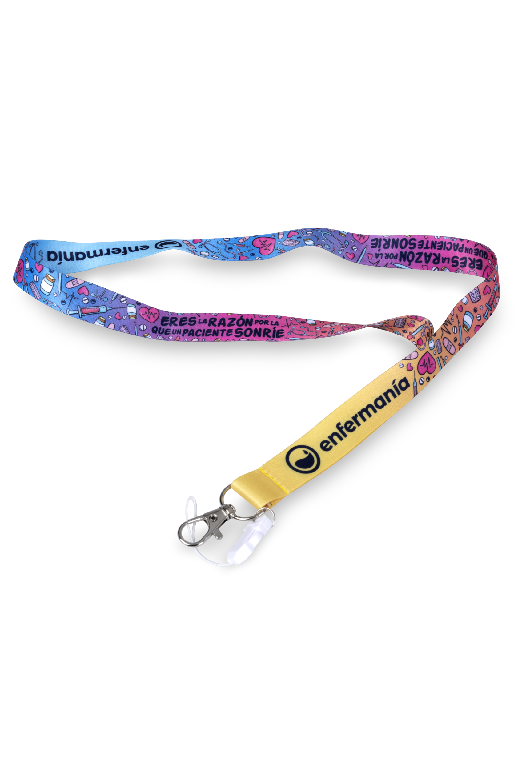 Lanyard Enfermanía - Colorful-zoom-4
