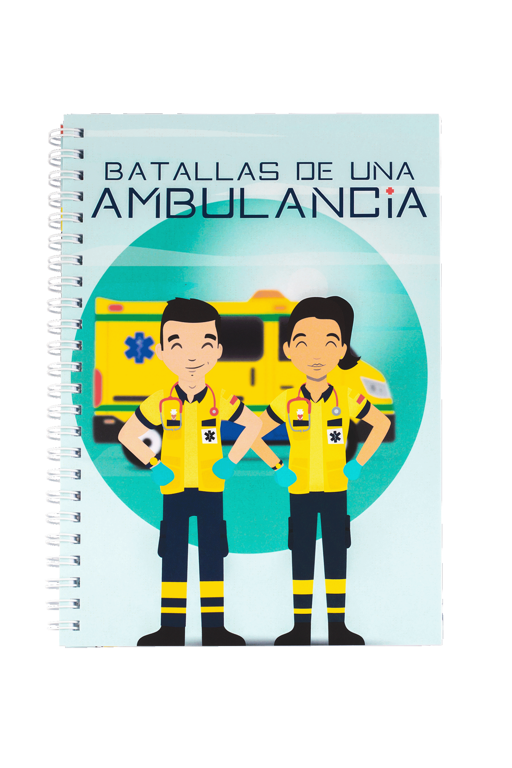 Libreta A5 -  Batallas de una ambulancia