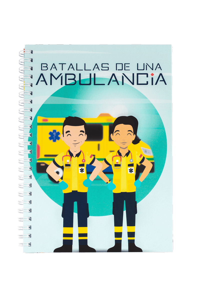 Libreta A5 -  Batallas de una ambulancia-zoom-