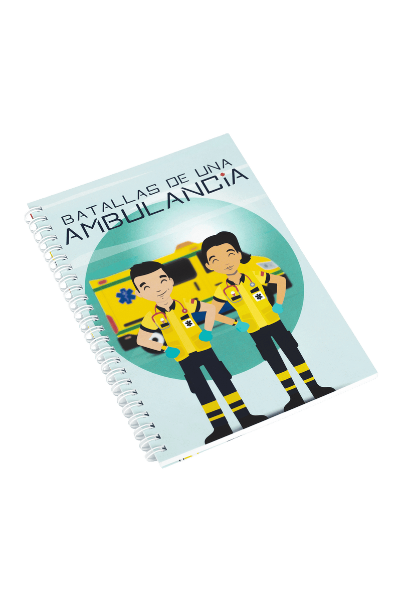 Libreta A5 -  Batallas de una ambulancia-zoom-