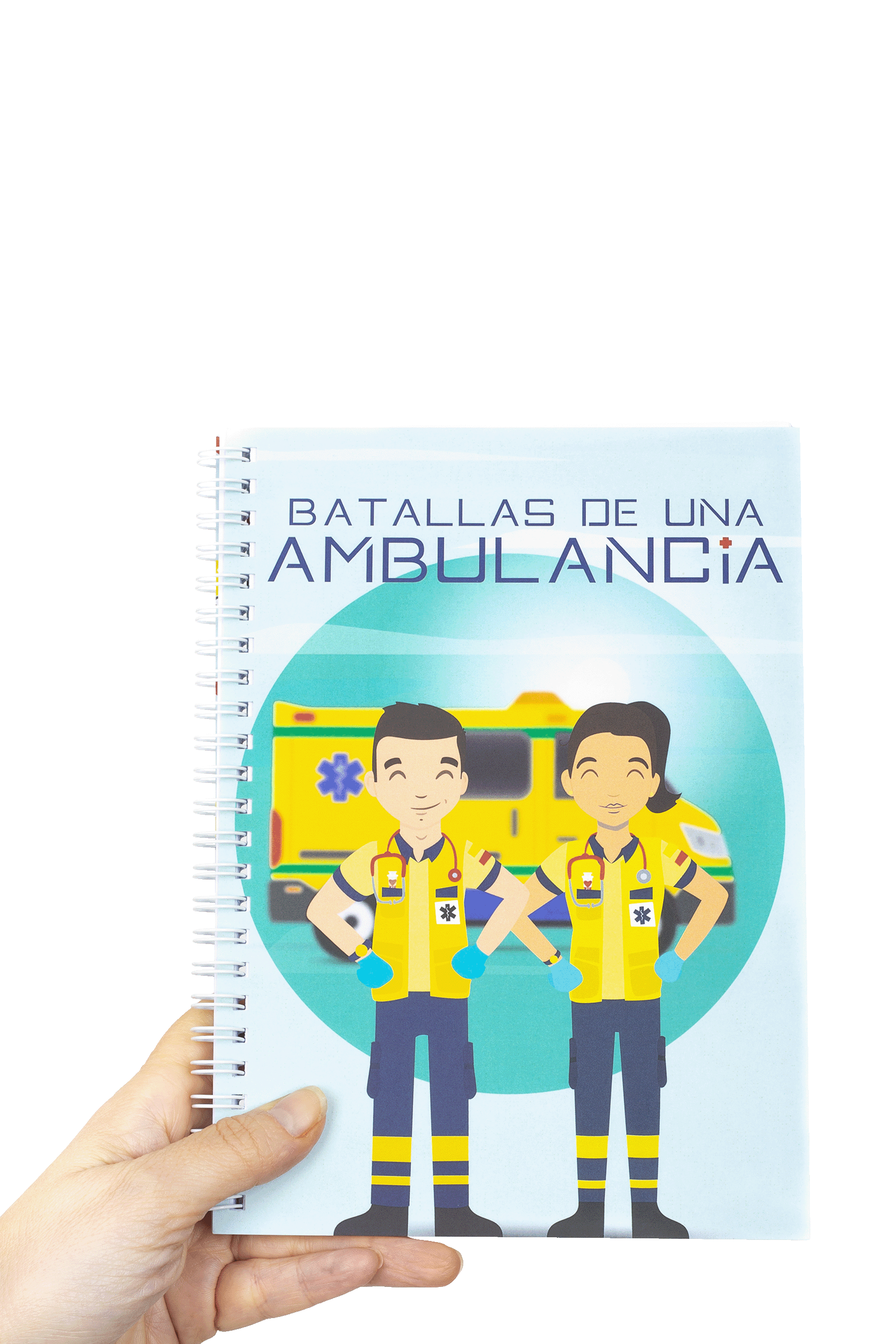 Libreta A5 -  Batallas de una ambulancia-4