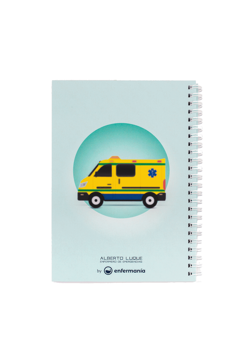 Libreta A5 -  Batallas de una ambulancia-zoom-