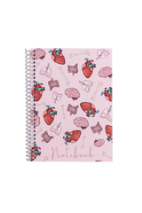 Libreta A6 enfermería - Órganos