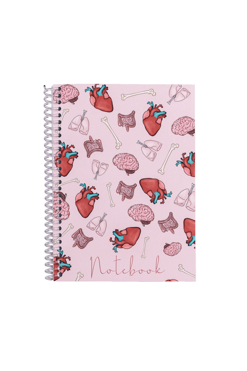 Libreta A6 enfermería - Órganos-zoom-