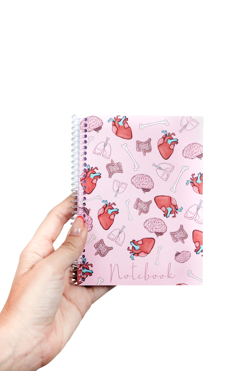 Libreta A6 enfermería - Órganos-zoom-