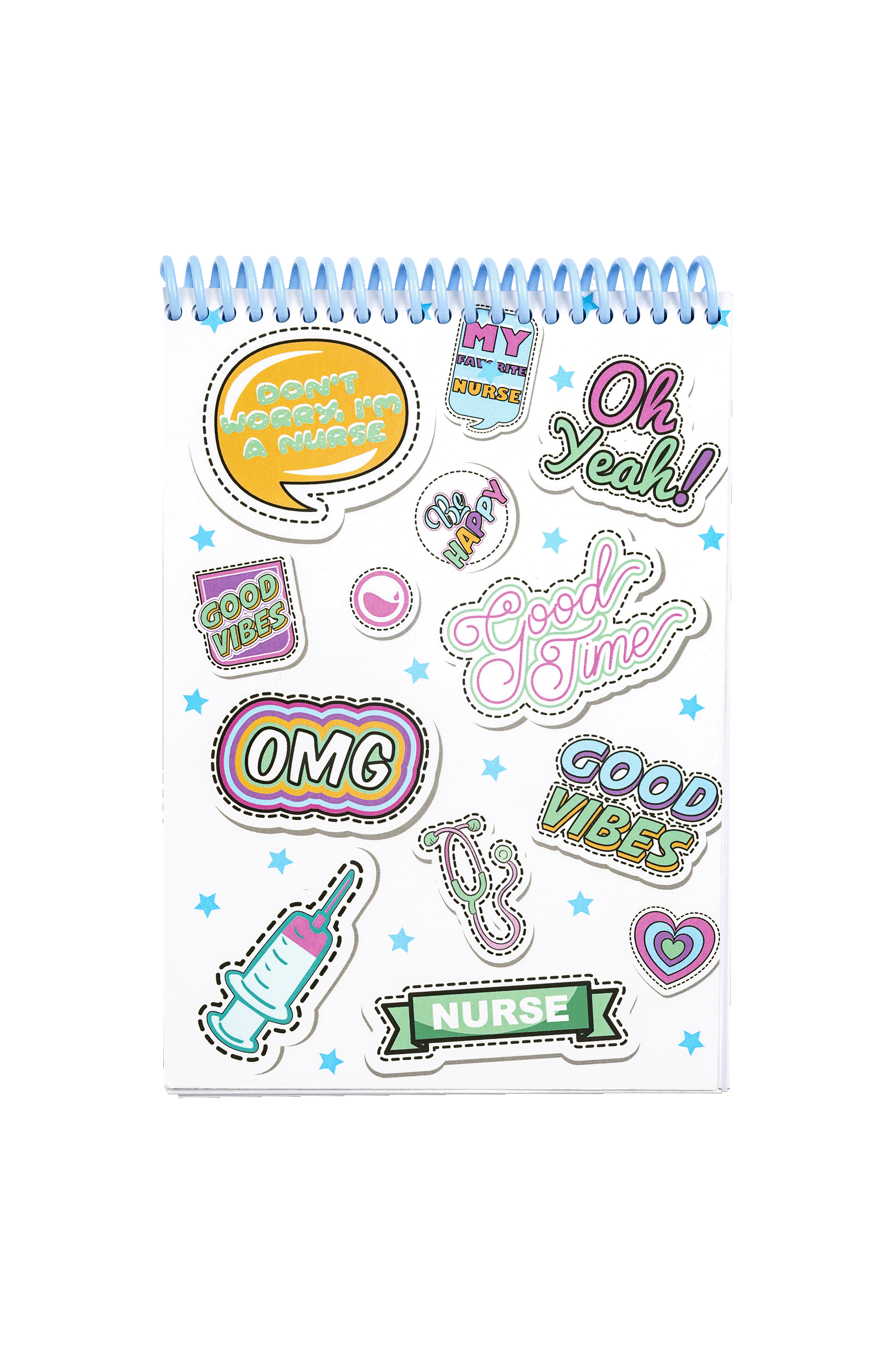 Libreta A6 - Stickers Collection
