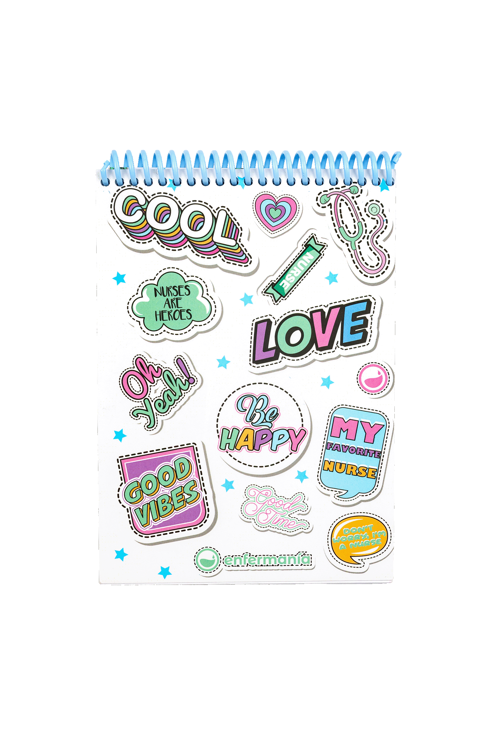 Libreta A6 - Stickers Collection
