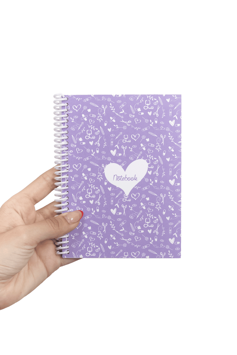 Libreta enfermera A6 - Sweet Lavanda-zoom-