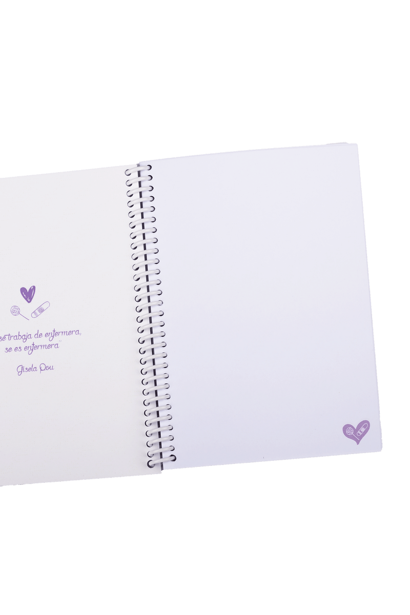 Libreta enfermera A6 - Sweet Lavanda-zoom-