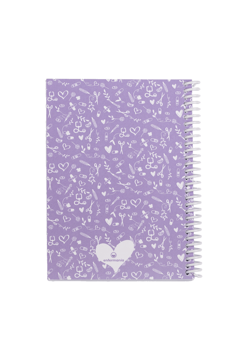 Libreta enfermera A6 - Sweet Lavanda-zoom-