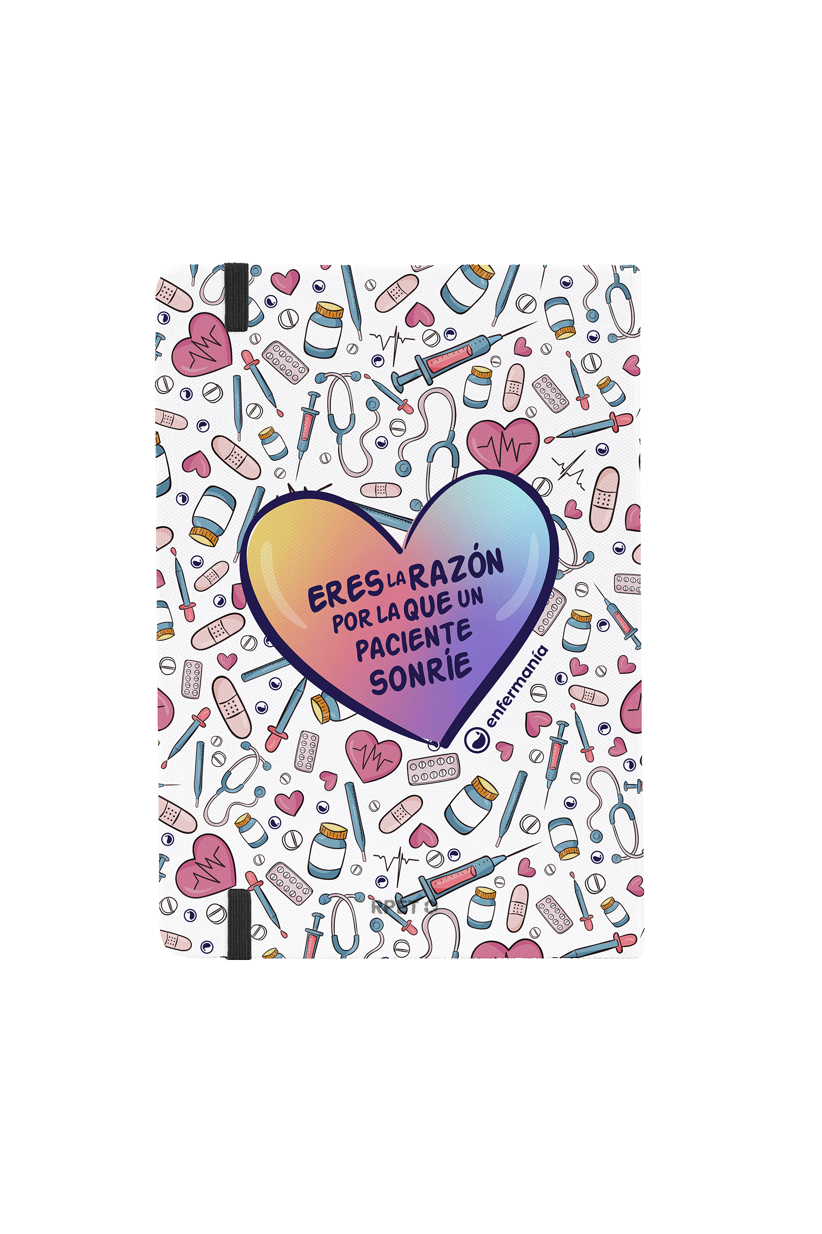 Libreta A5 con goma negra – Colorful Collection-zoom-2