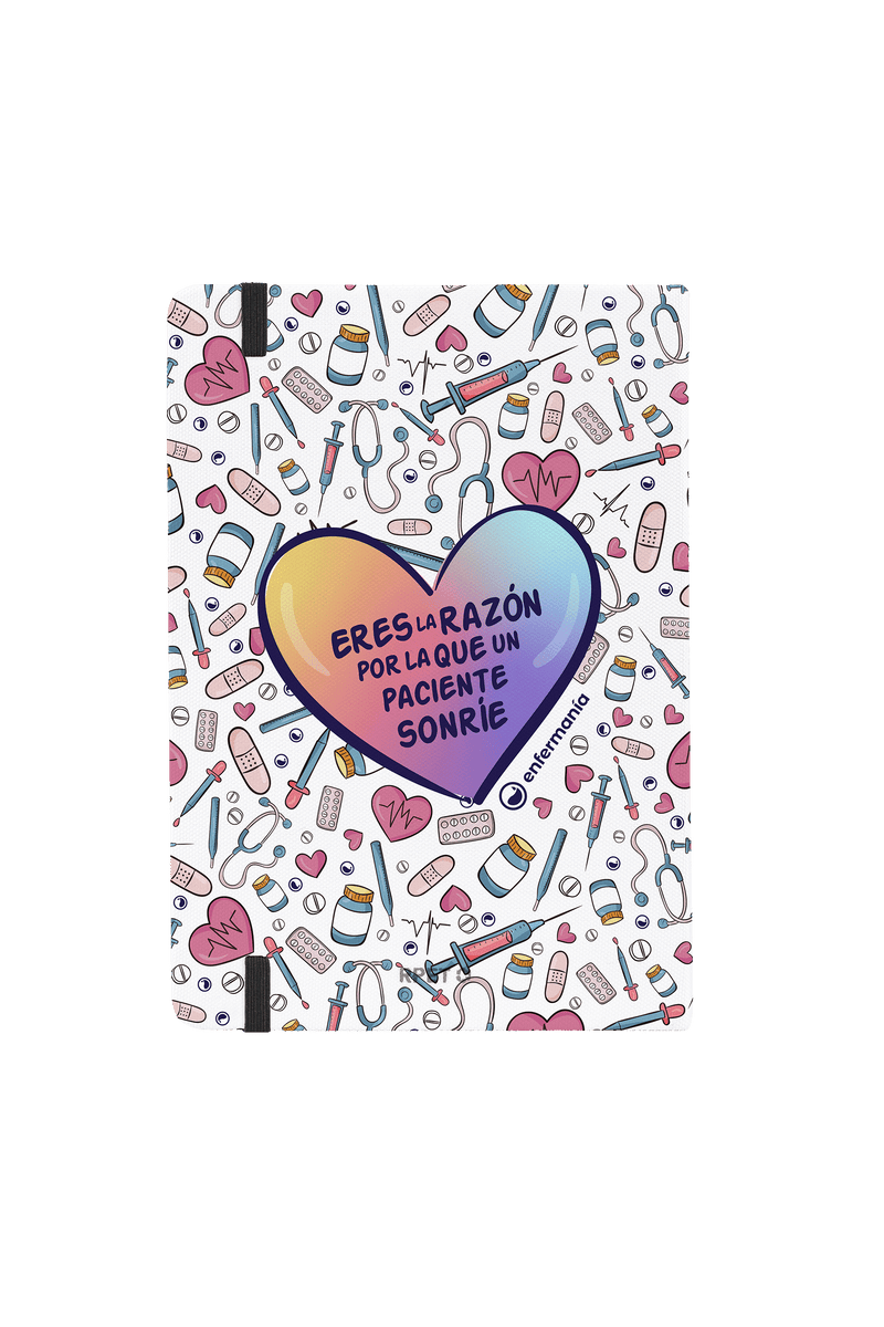 Libreta A5 con goma negra – Colorful Collection-zoom-