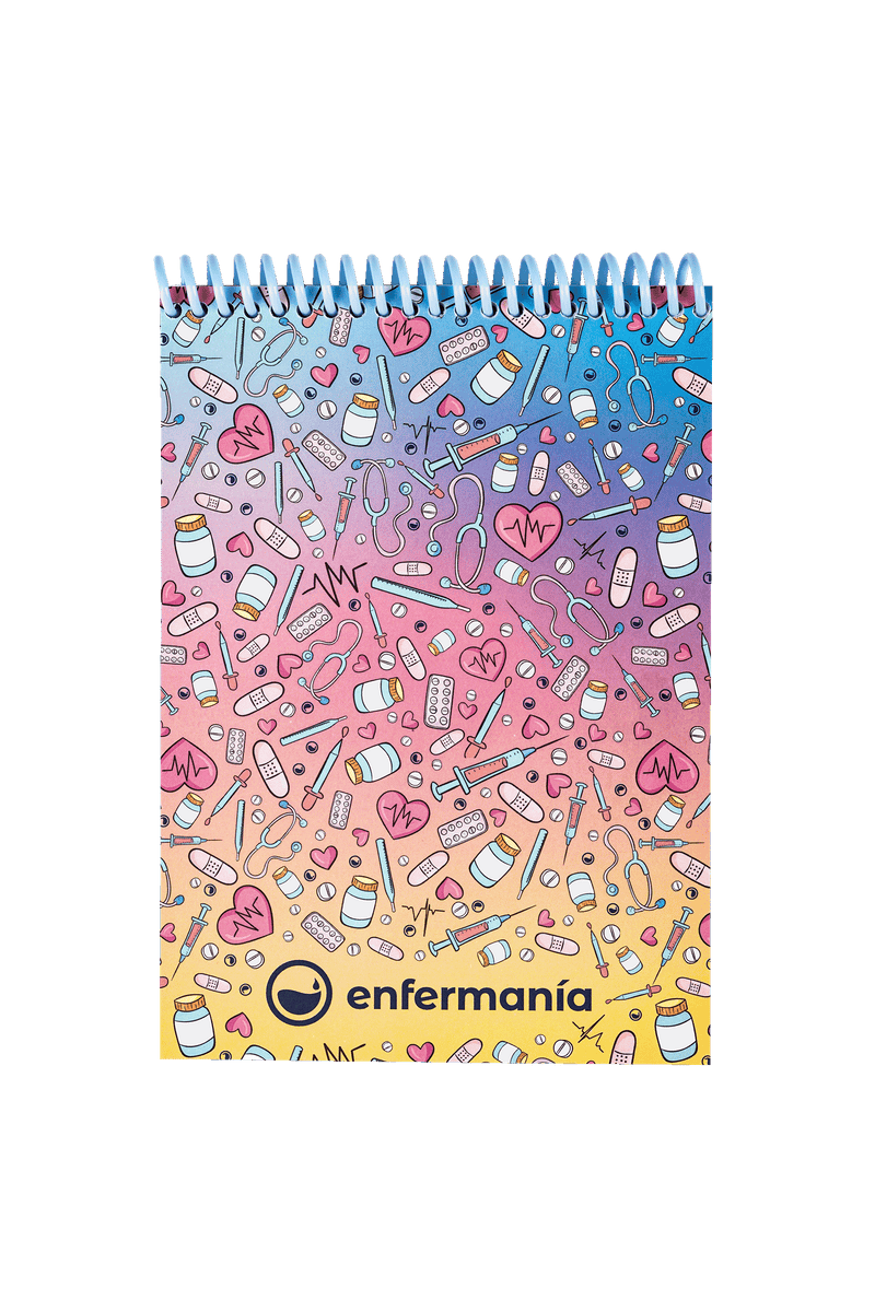 Libreta A6 Enfermería - Make your life Colorful-zoom-