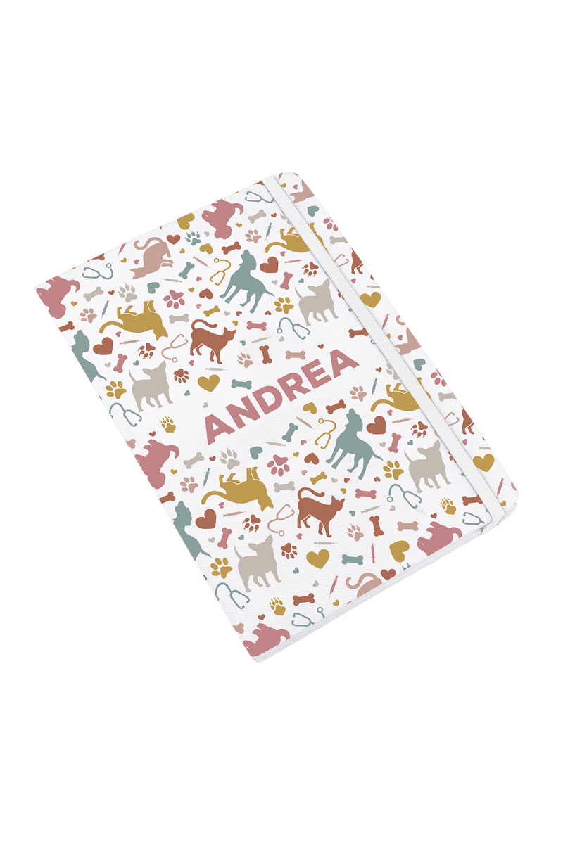 Libreta A5 con goma blanca – Vets Collection-zoom-