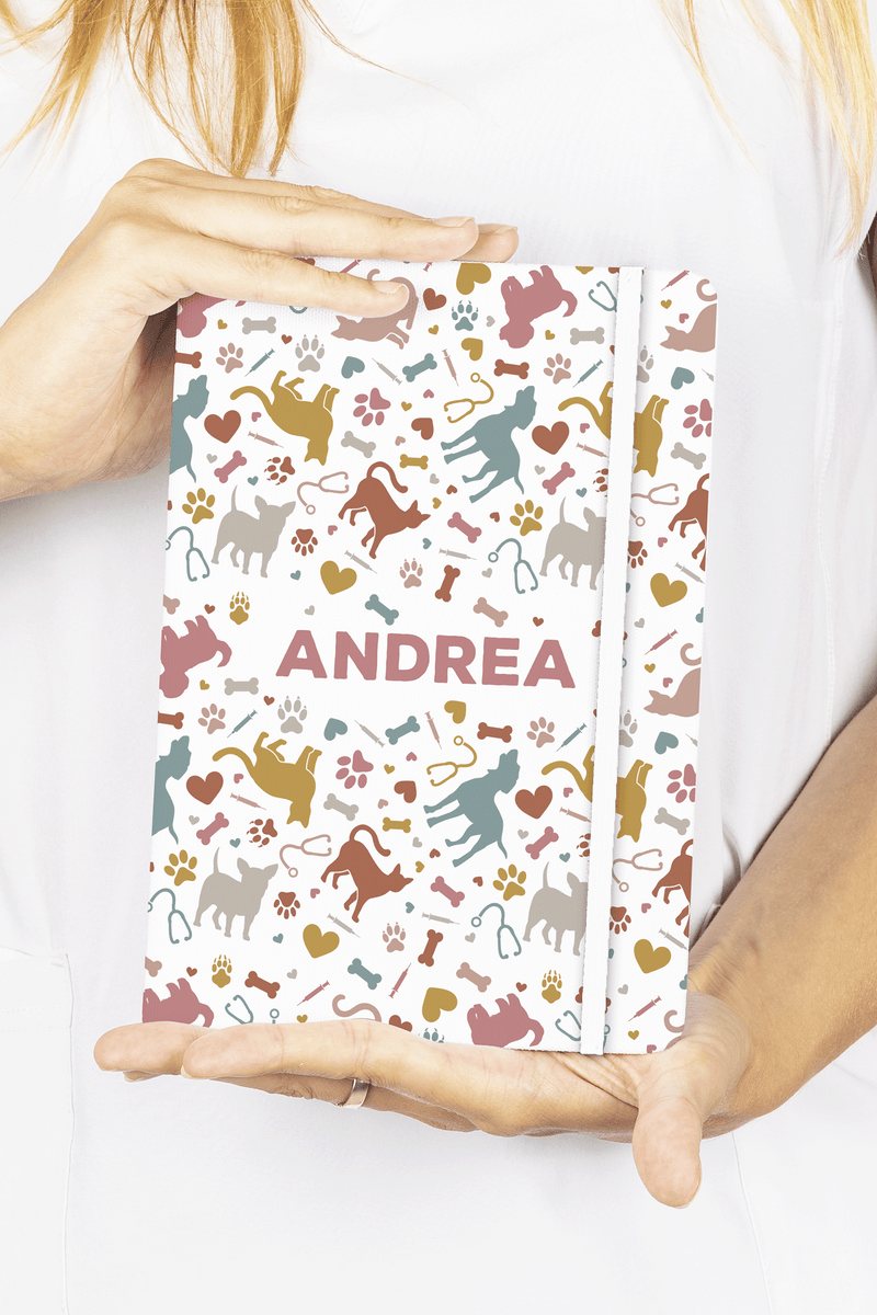 Libreta A5 con goma blanca – Vets Collection-zoom-