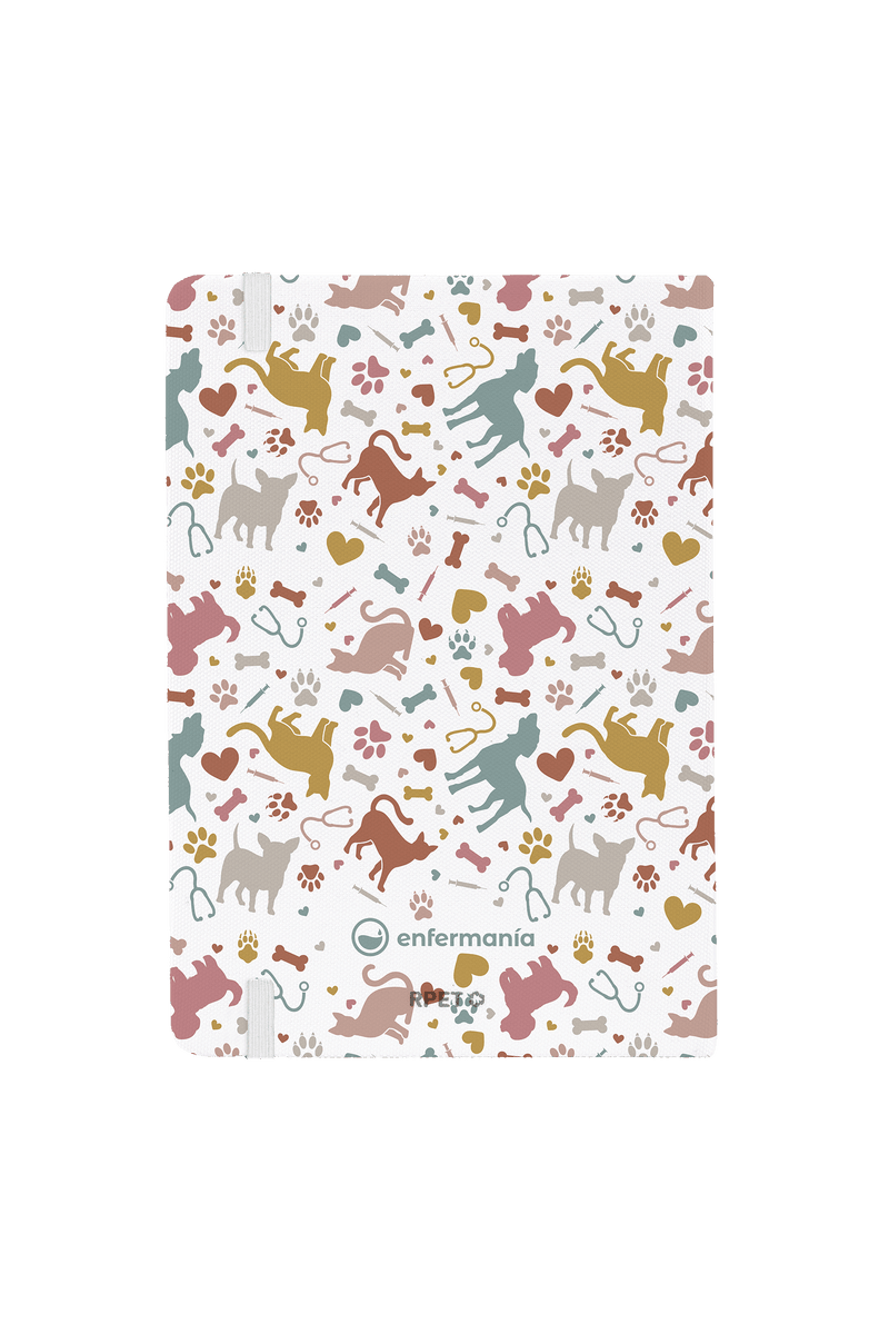 Libreta A5 con goma blanca – Vets Collection-zoom-