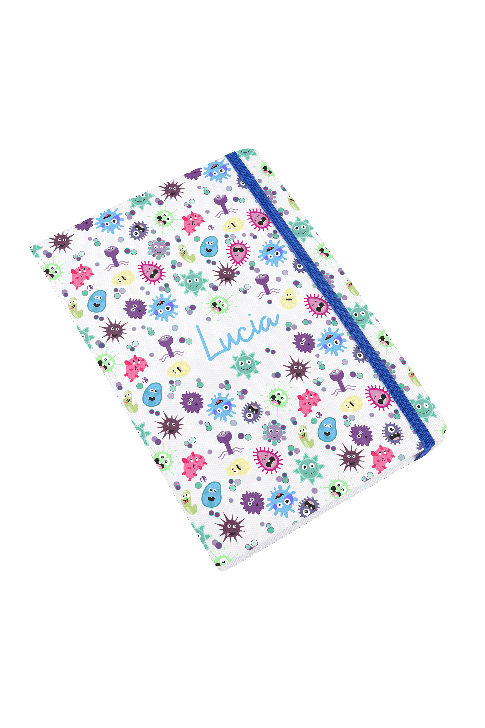 Libreta A5 con goma azul – Virus Collection-zoom-3