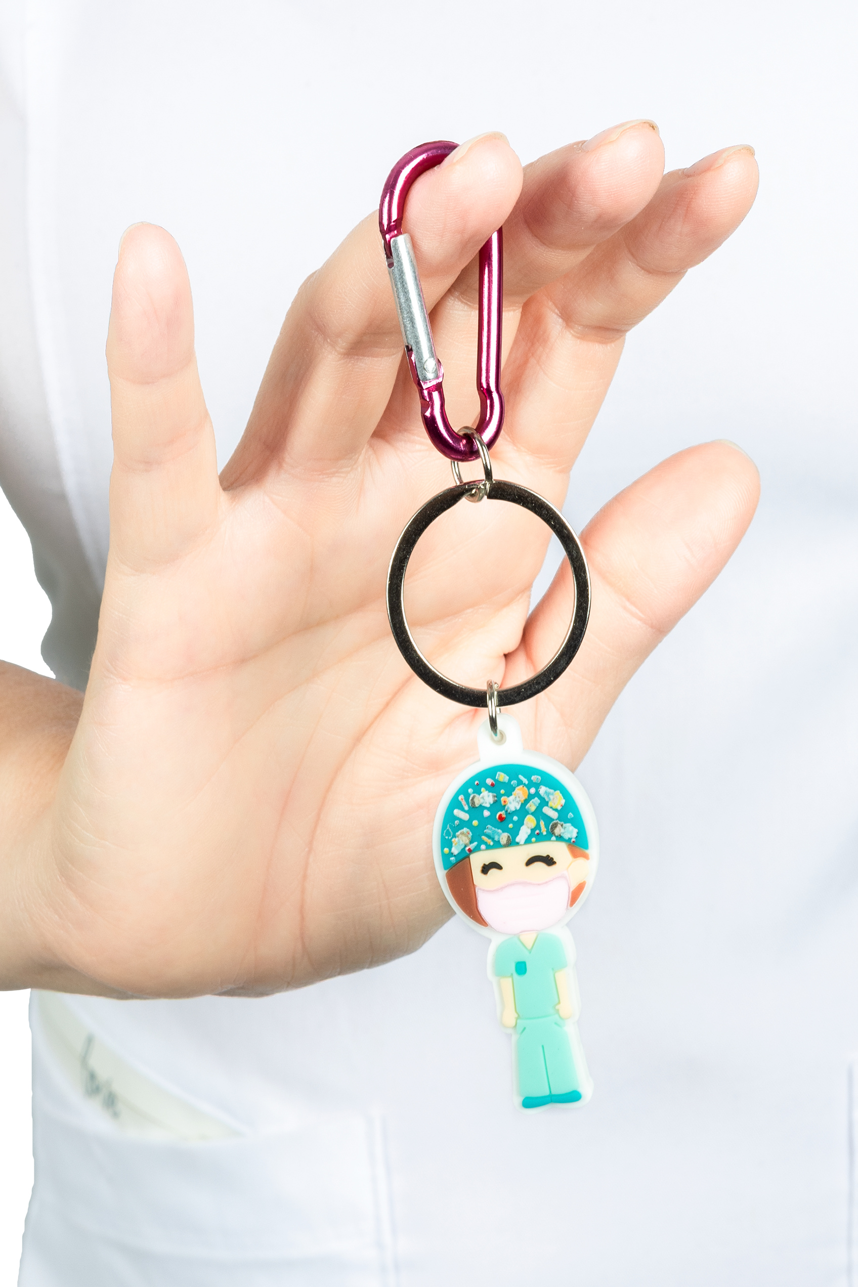 surgeon rubber keychain-3