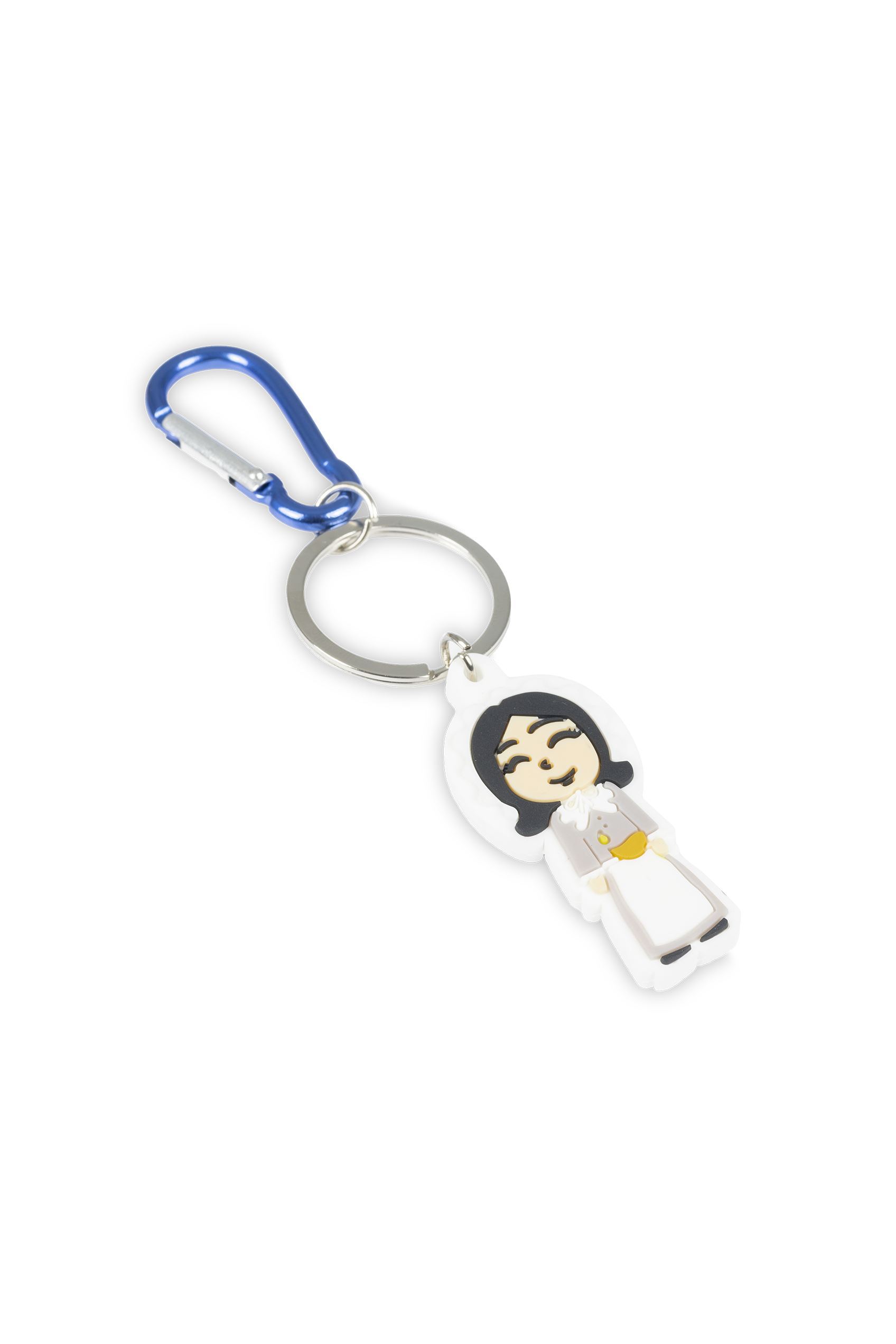 Nightingale rubber keychain-2