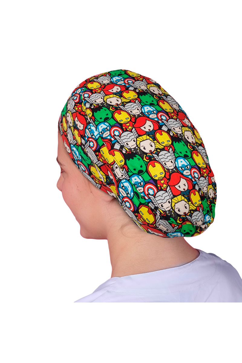 Gorro quirúrgico pelo largo - Estampados-zoom-