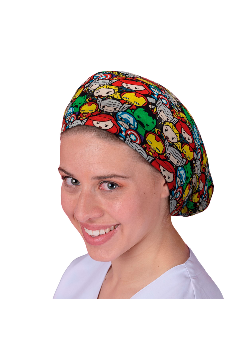 Gorro quirúrgico pelo largo - Estampados-zoom-