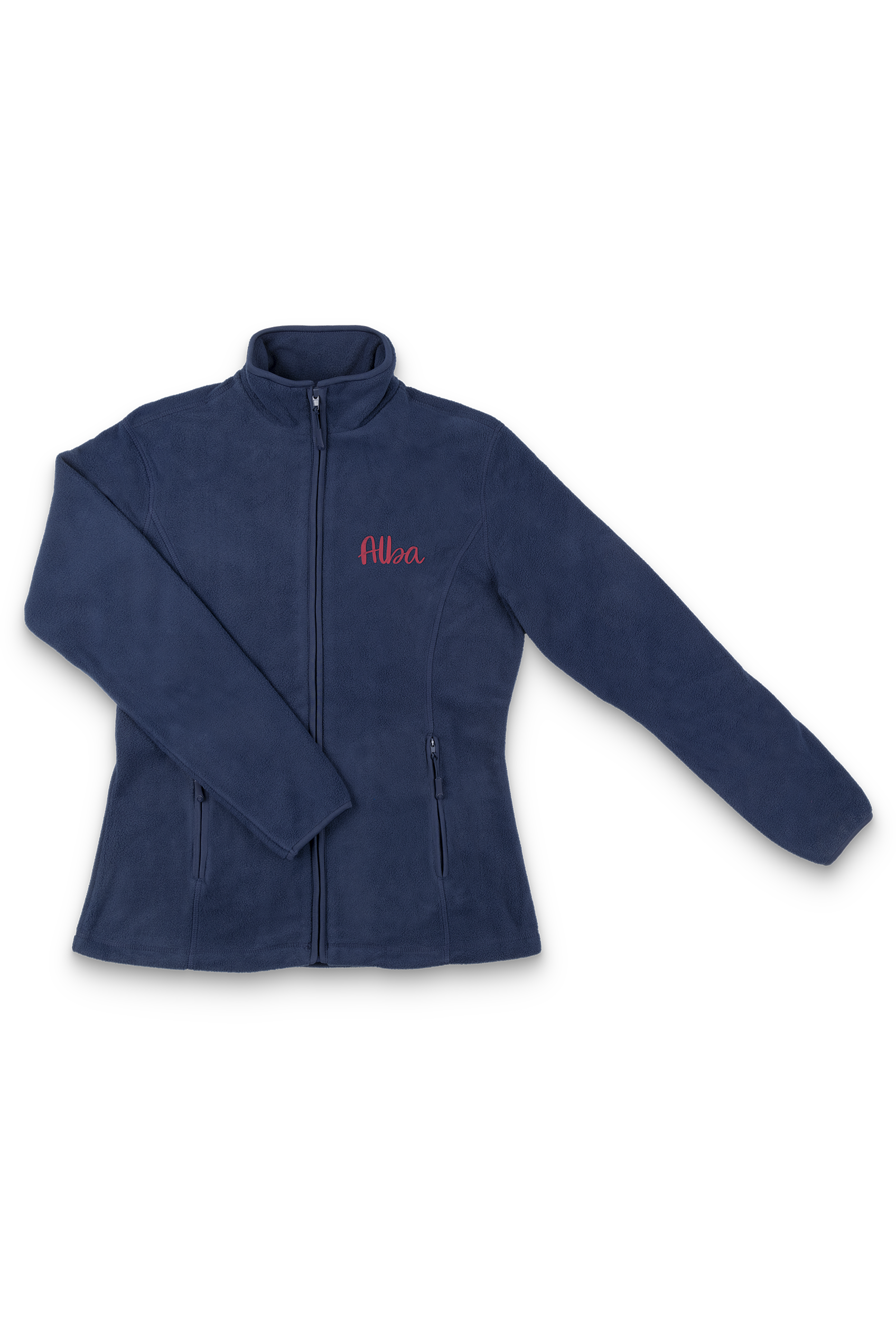 Forro Polar Sanitario Mujer Personalizado – Azul Marino Fisioterapeuta-4