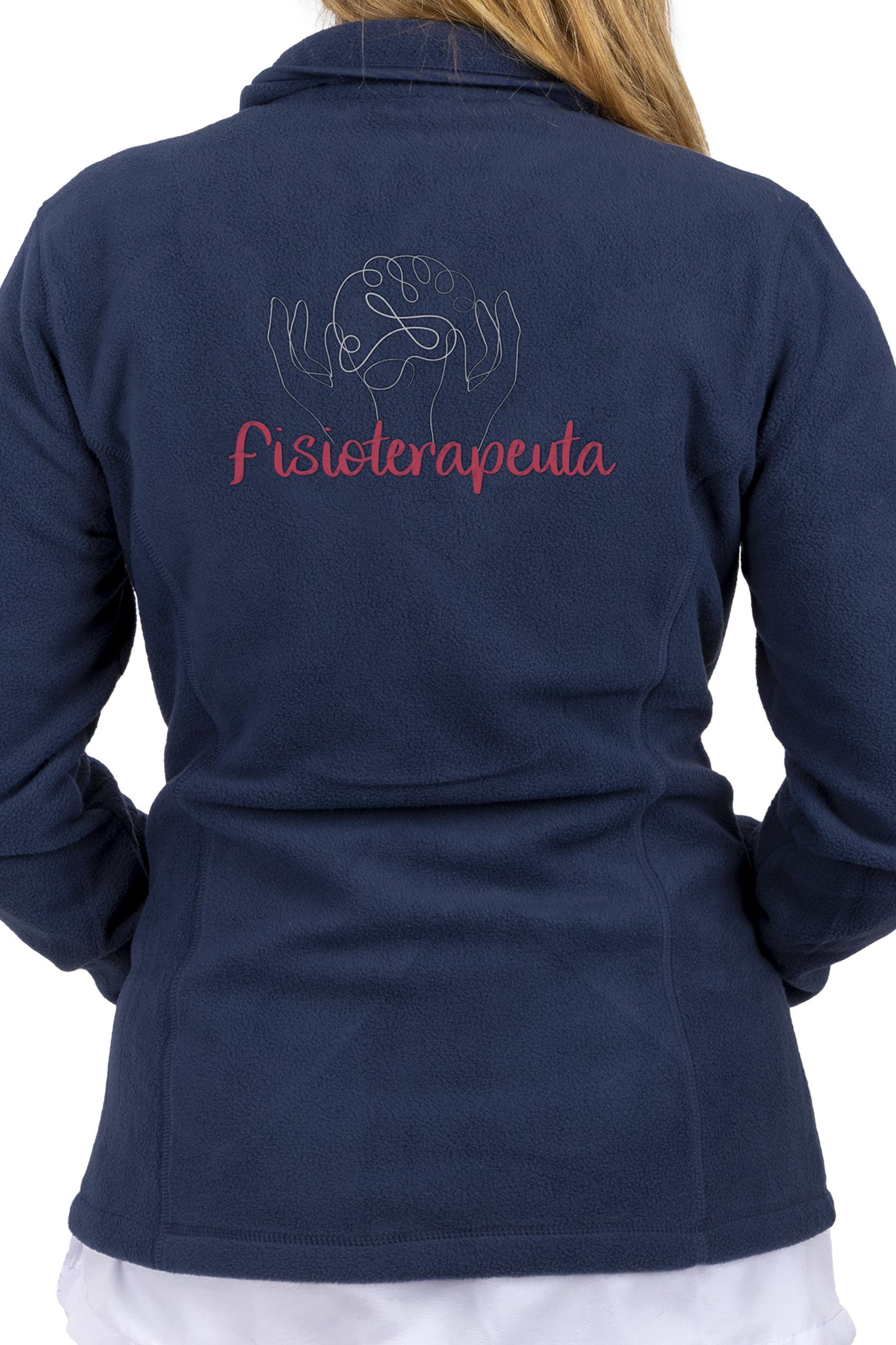Forro Polar sanitario de mujer personalizado – Fisioterapeuta