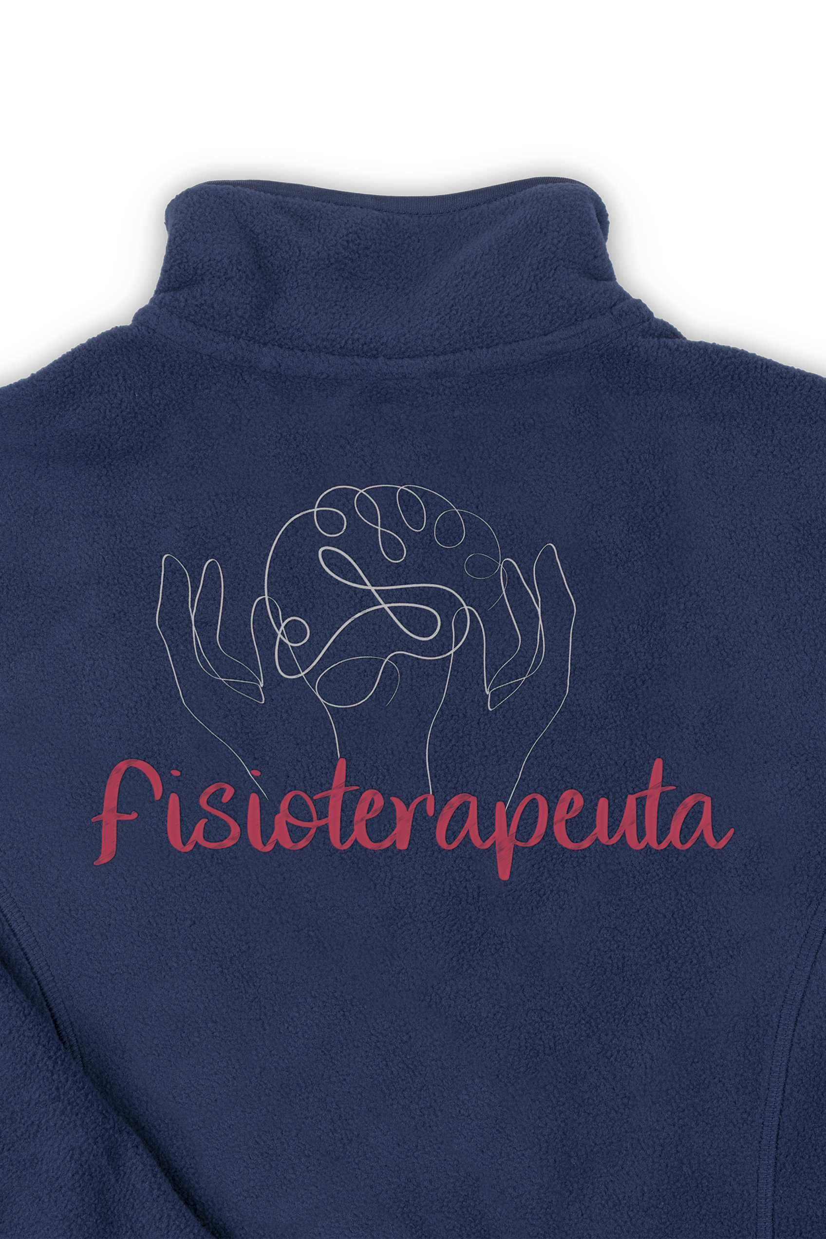 Forro Polar Sanitario Mujer Personalizado – Azul Marino T.E.S