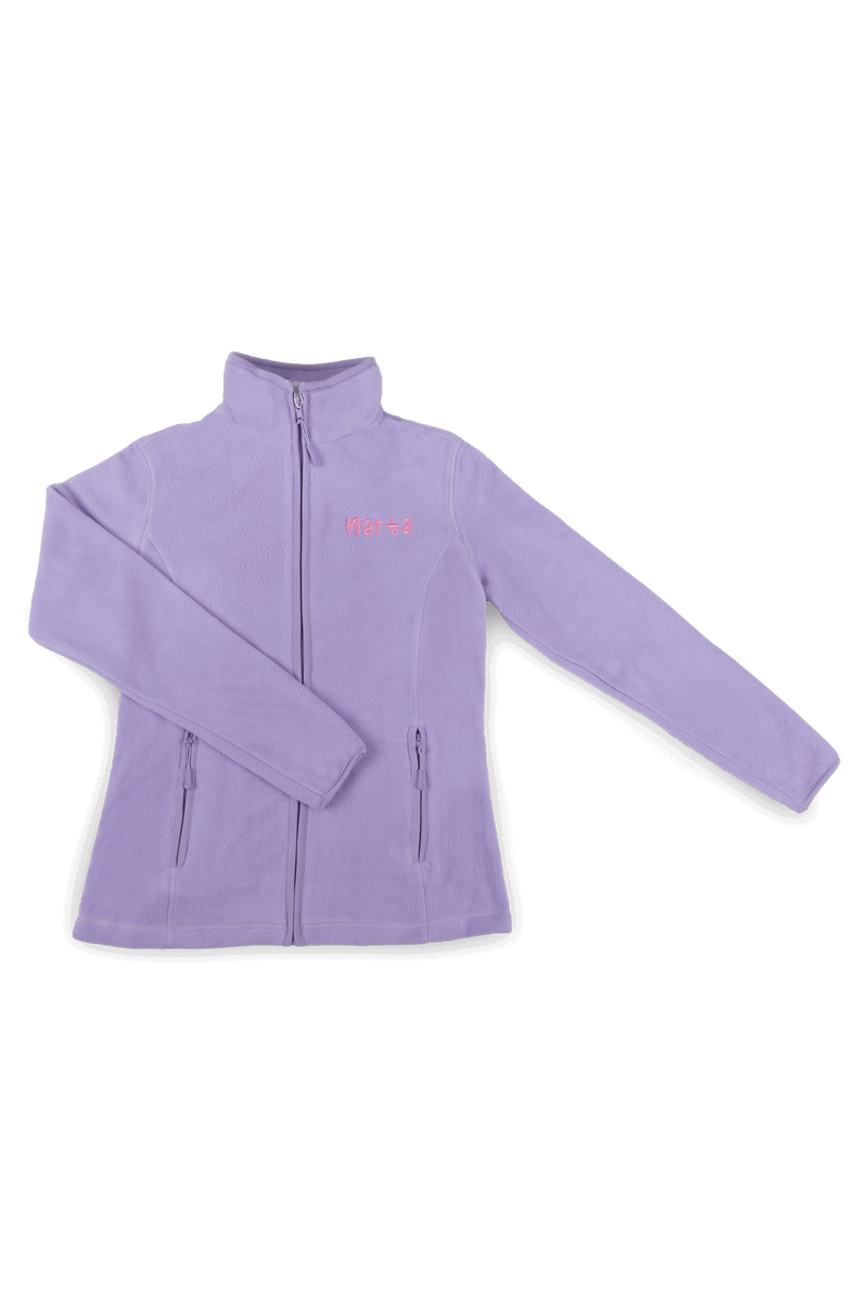 Forro Polar Sanitario Mujer Personalizado – Lavanda con bordado Matrona-zoom-
