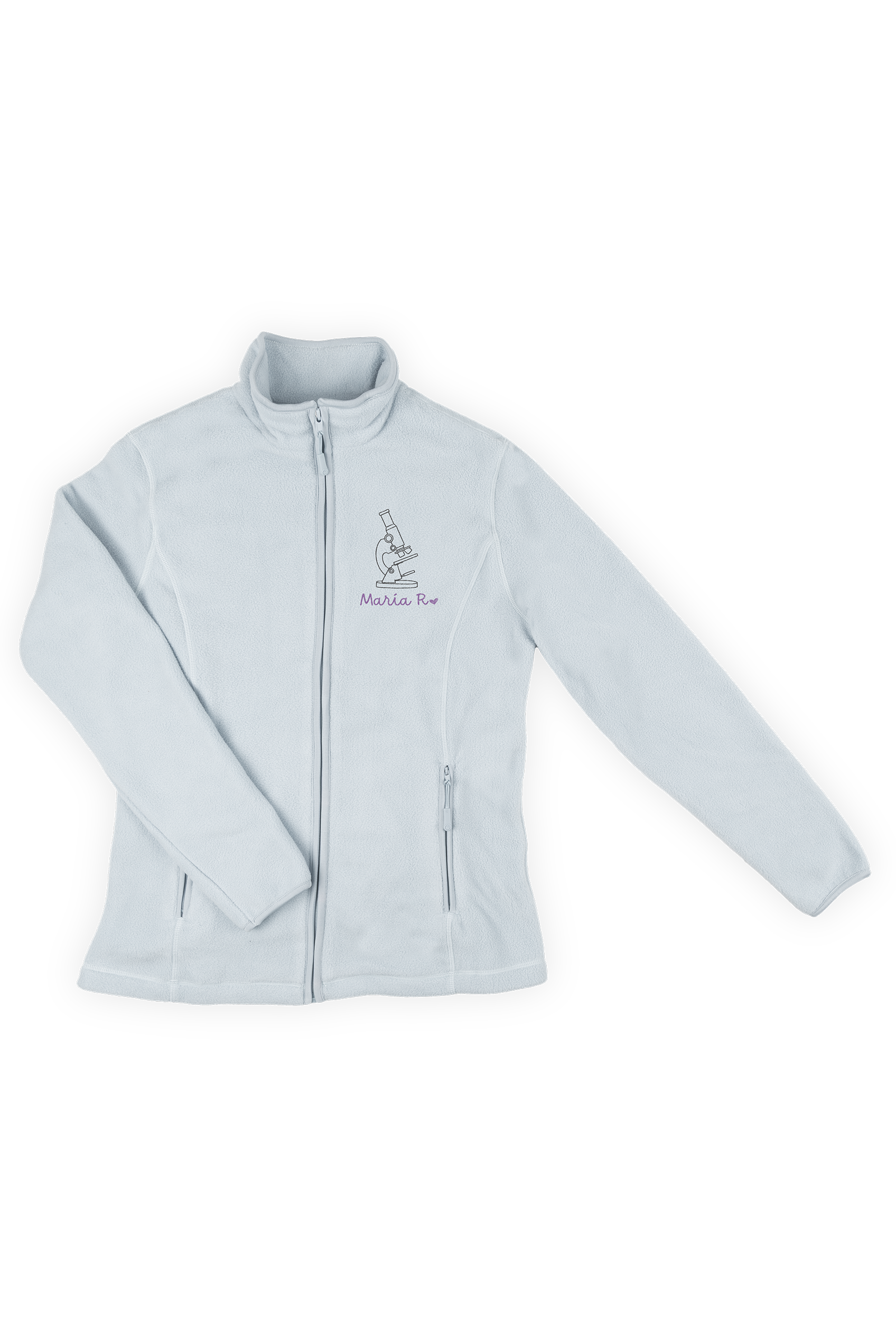 Forro Polar sanitario mujer personalizado – Color Hielo Farmacéutico-zoom-5